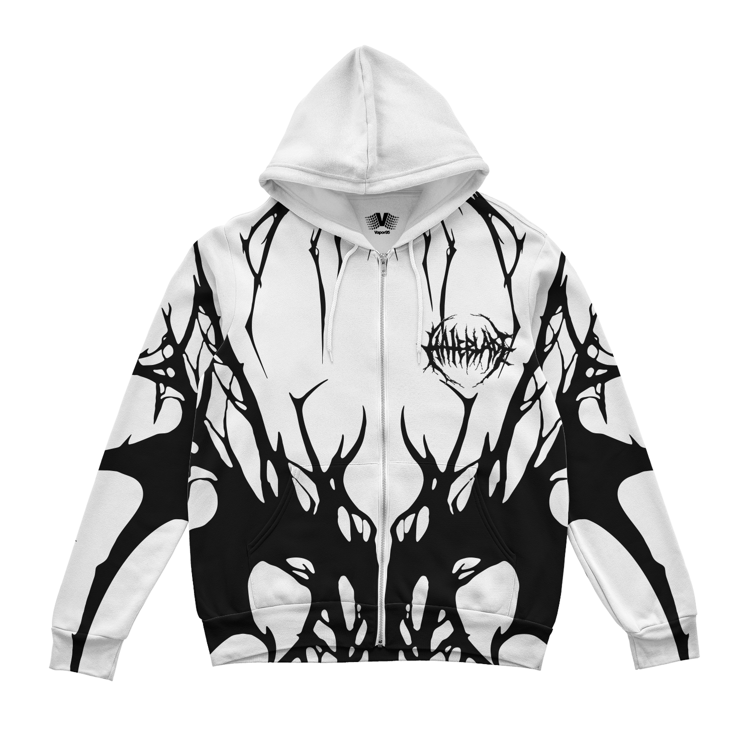 Hardcore Zip Up Hoodie