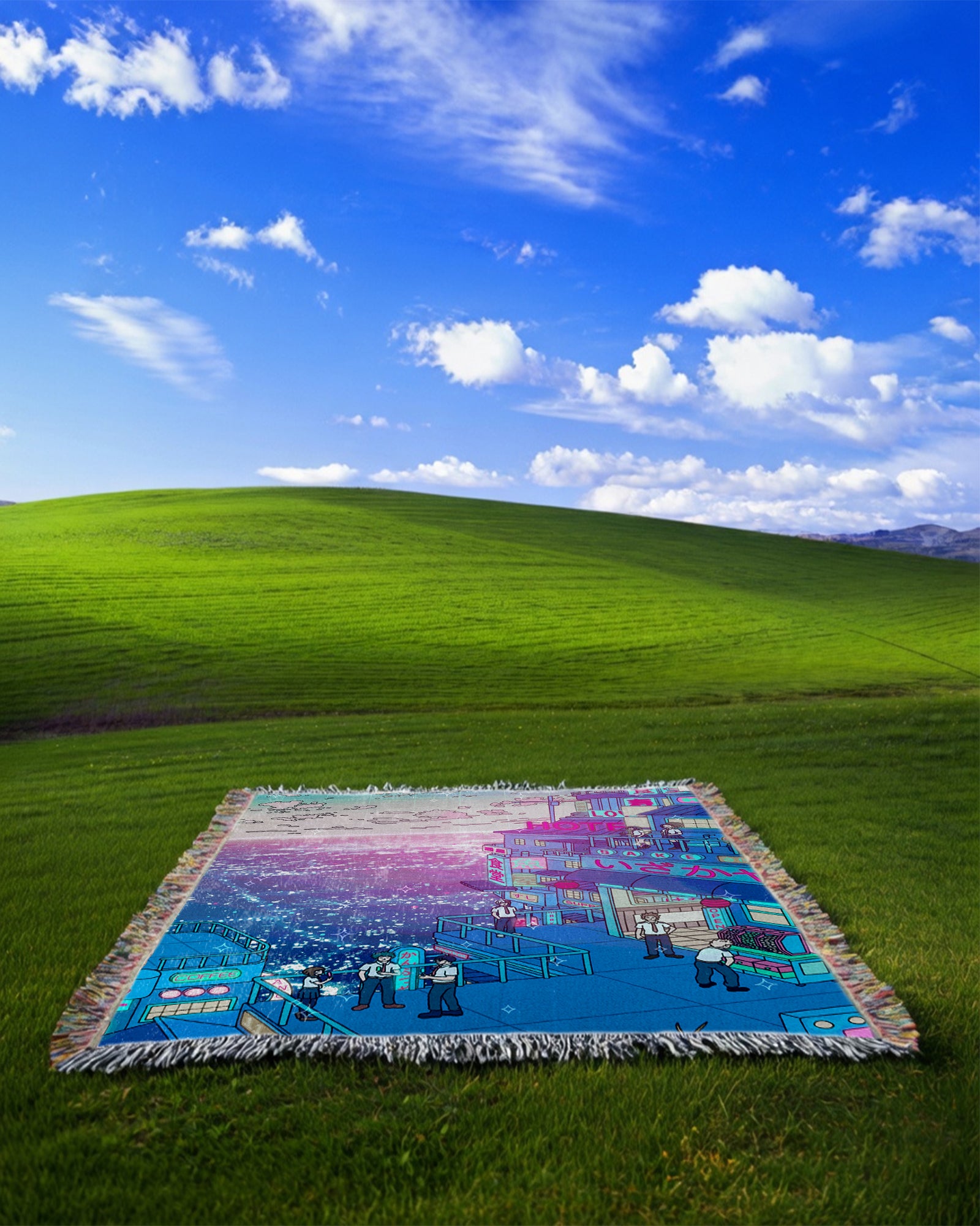 Heroes Vacation Woven Blanket