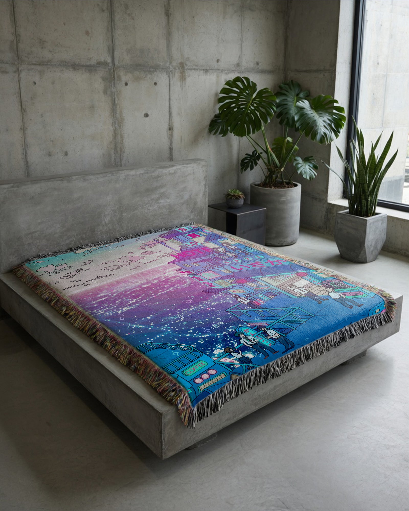 Heroes Vacation Woven Blanket