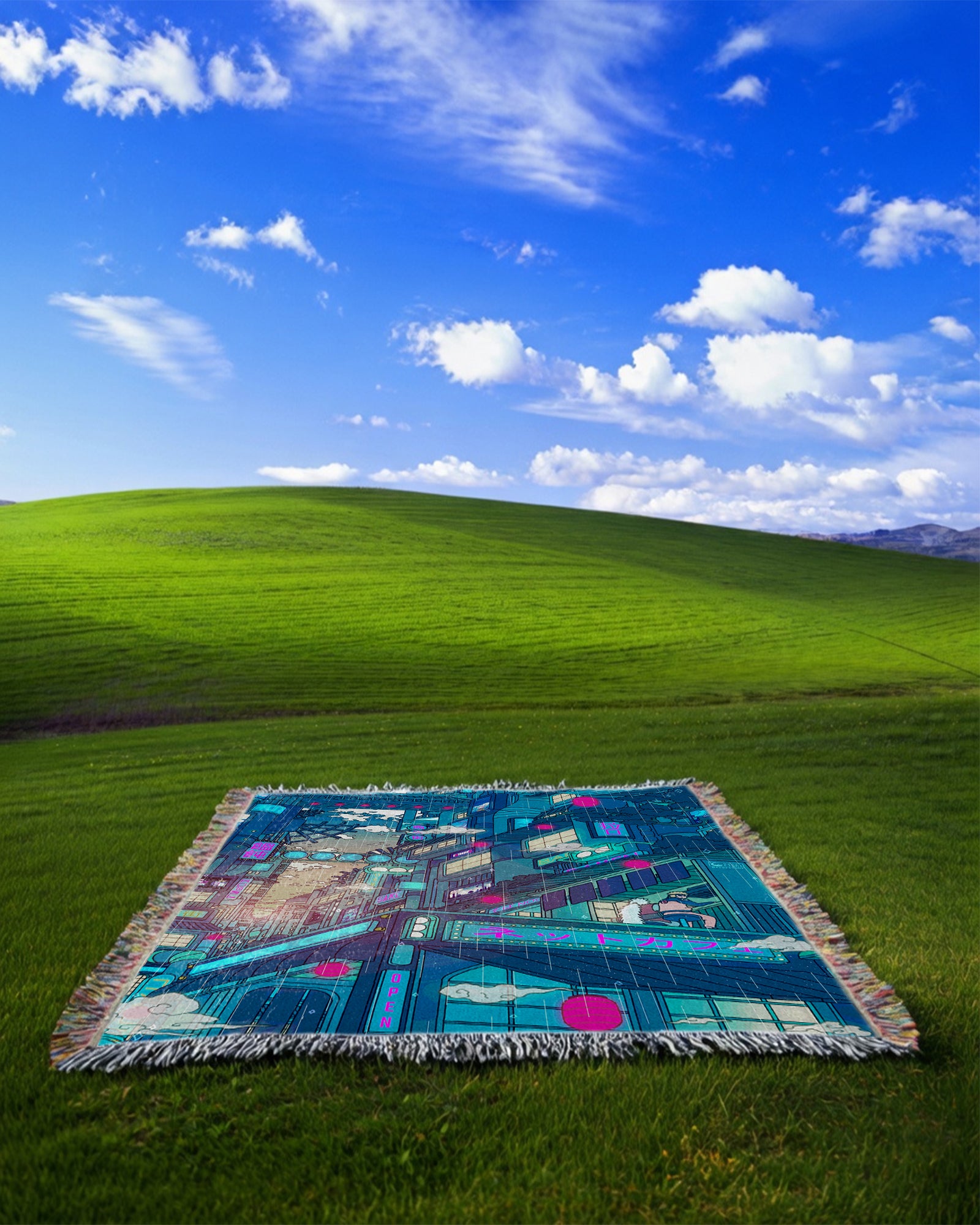Hidden Village Woven Blanket