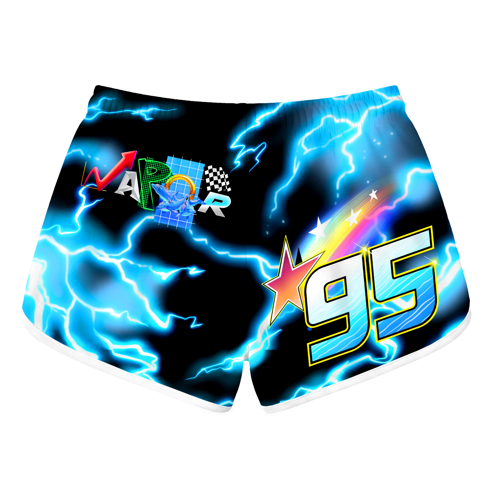 High Voltage Retro Shorts