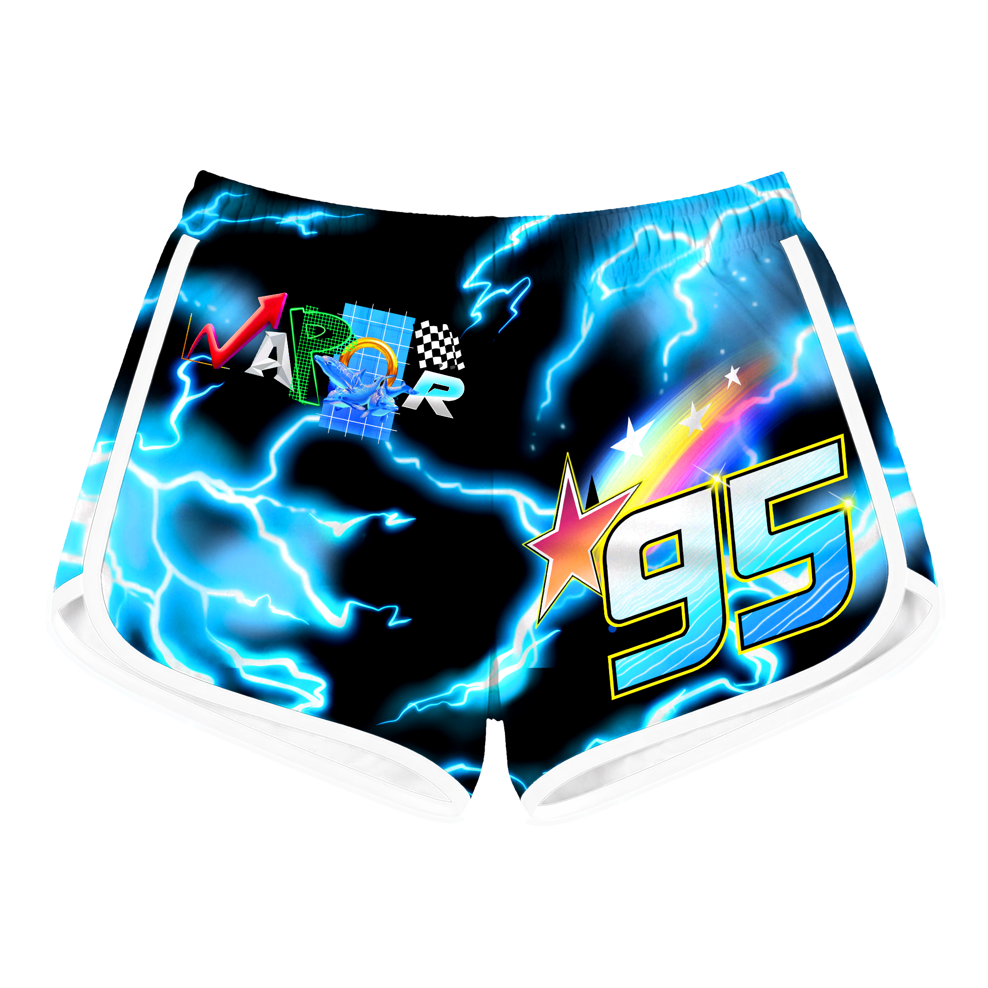 High Voltage Retro Shorts