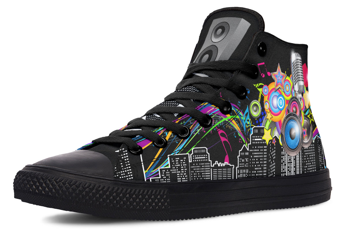 Frutiger Metro High Tops