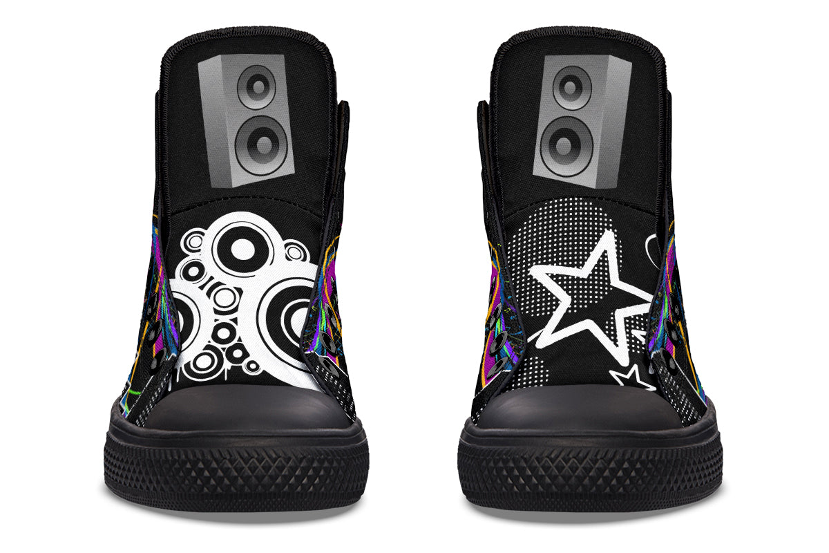 Frutiger Metro High Tops