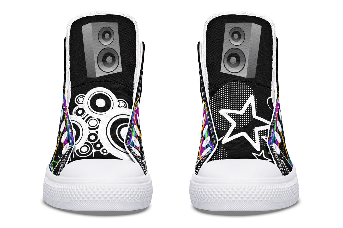 Frutiger Metro High Tops