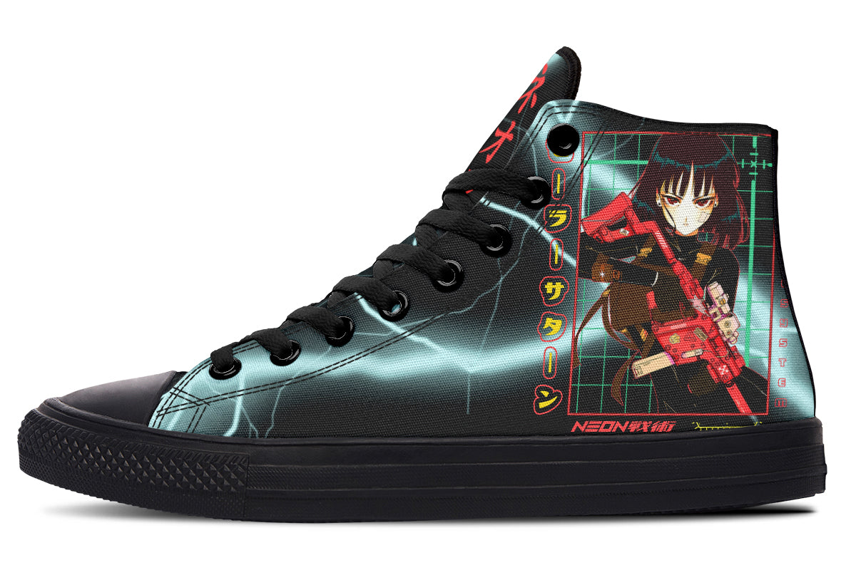 Sailor Saturn High Tops