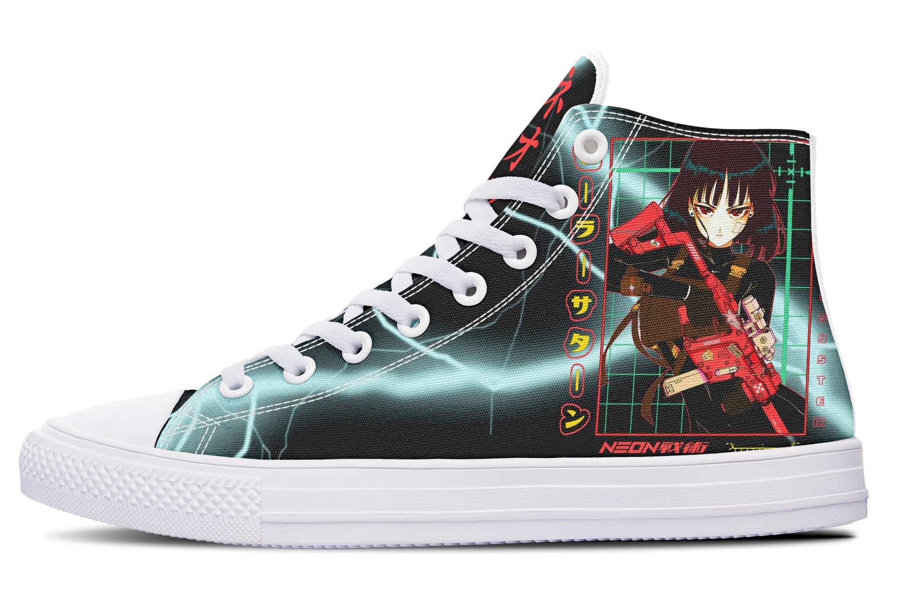 Sailor Saturn High Tops