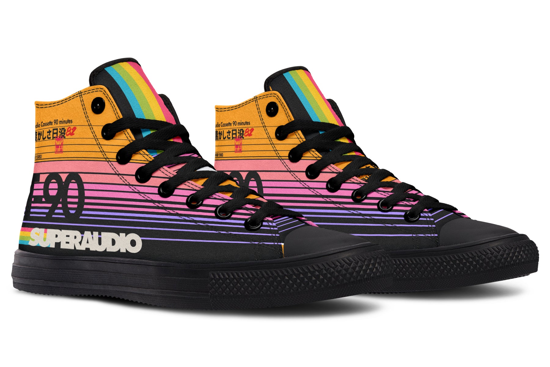 Superaudio High Tops – Vapor95 - Main Image