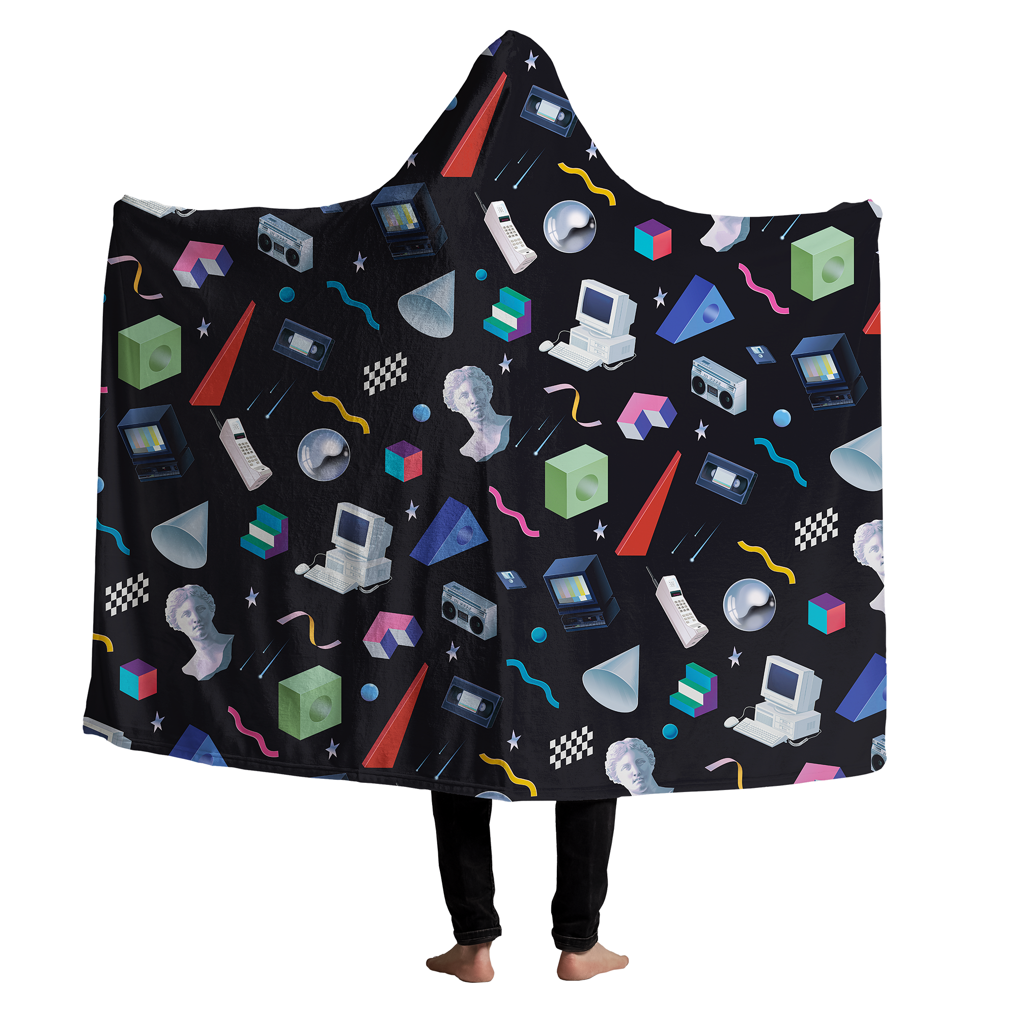 Shapes & Forms Hooded Blanket