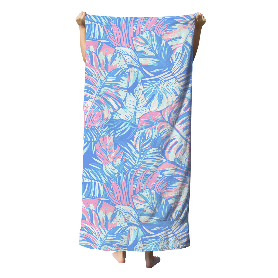 Hues Of Blue Beach Towel