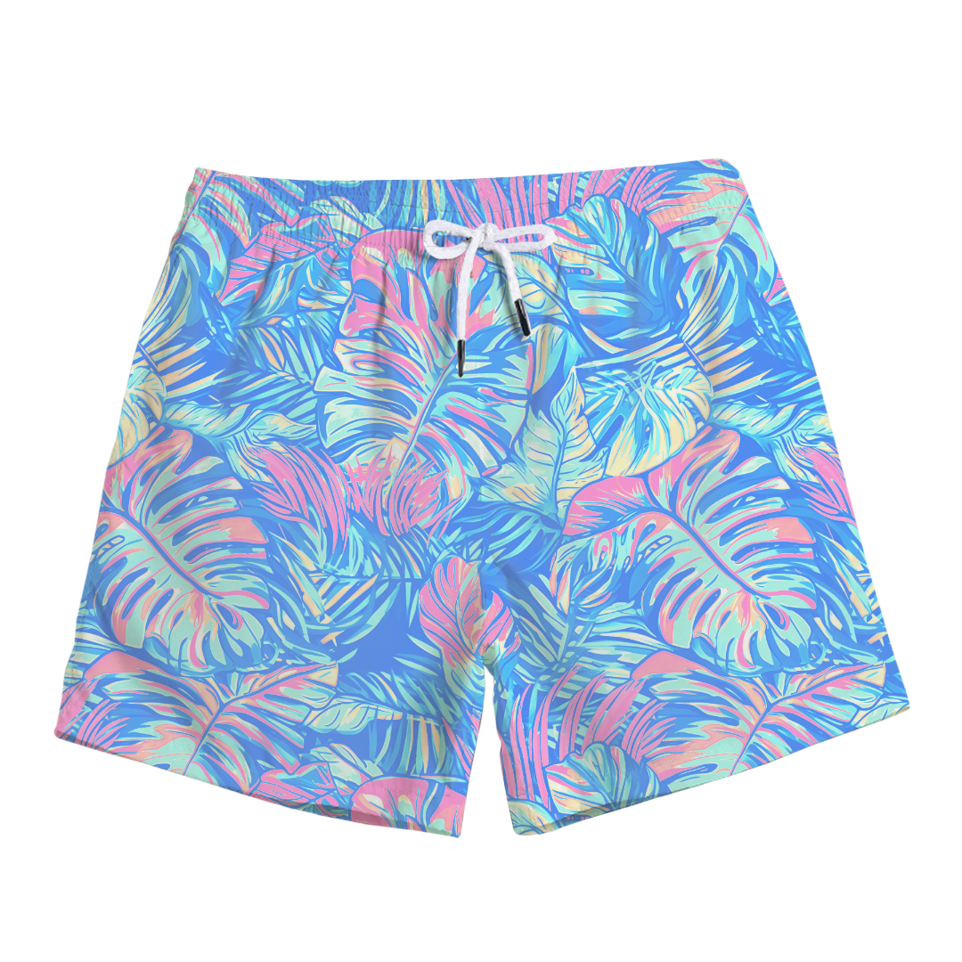 Hues Of Blue Swim Trunks