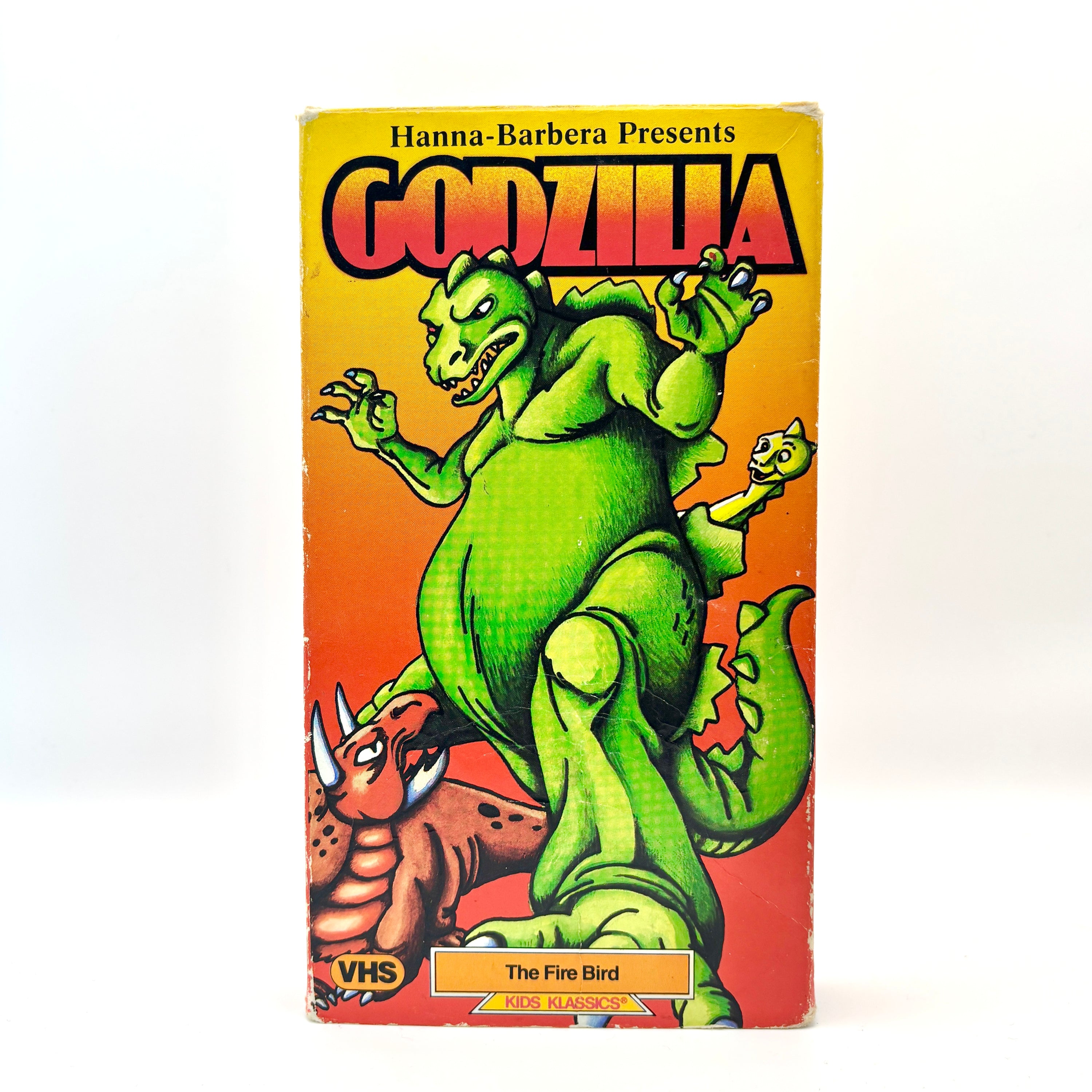 Hanna-Barbera Presents Godzilla VHS Tape
