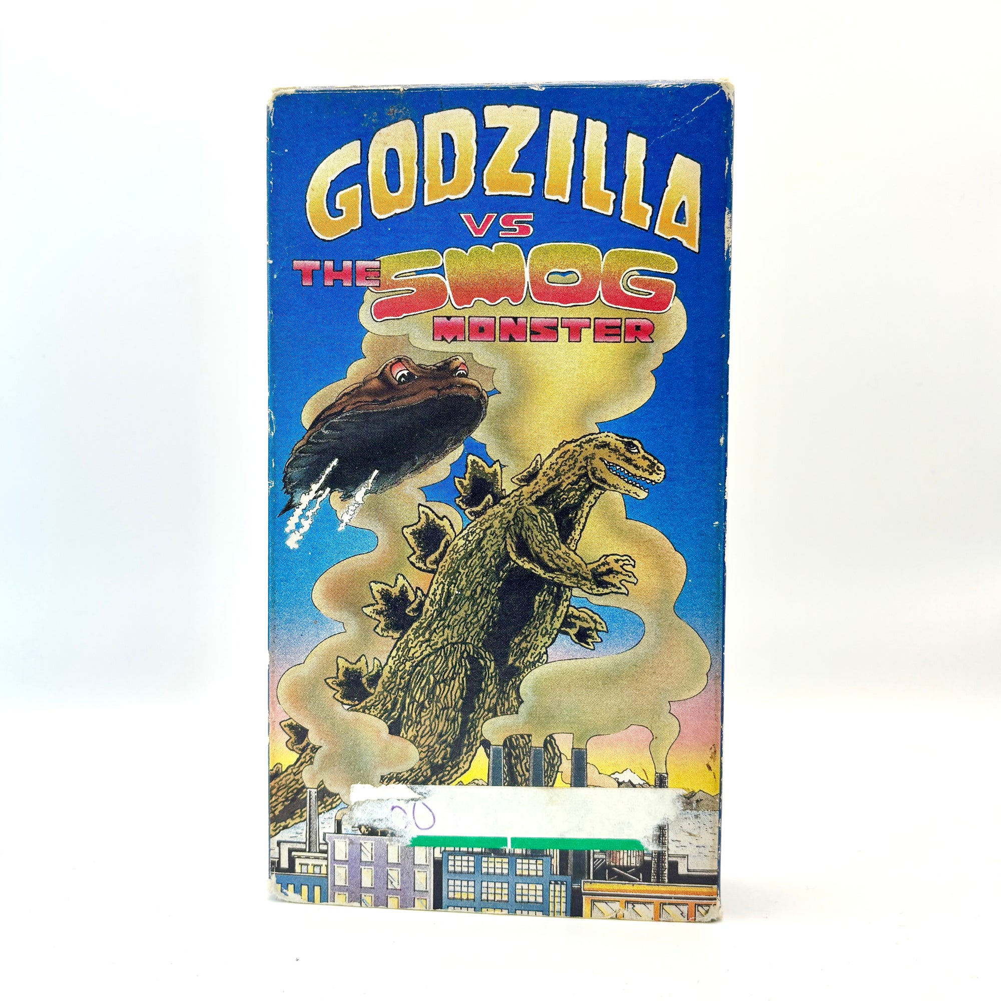 Godzilla Vs. The Smog Monster VHS Tape