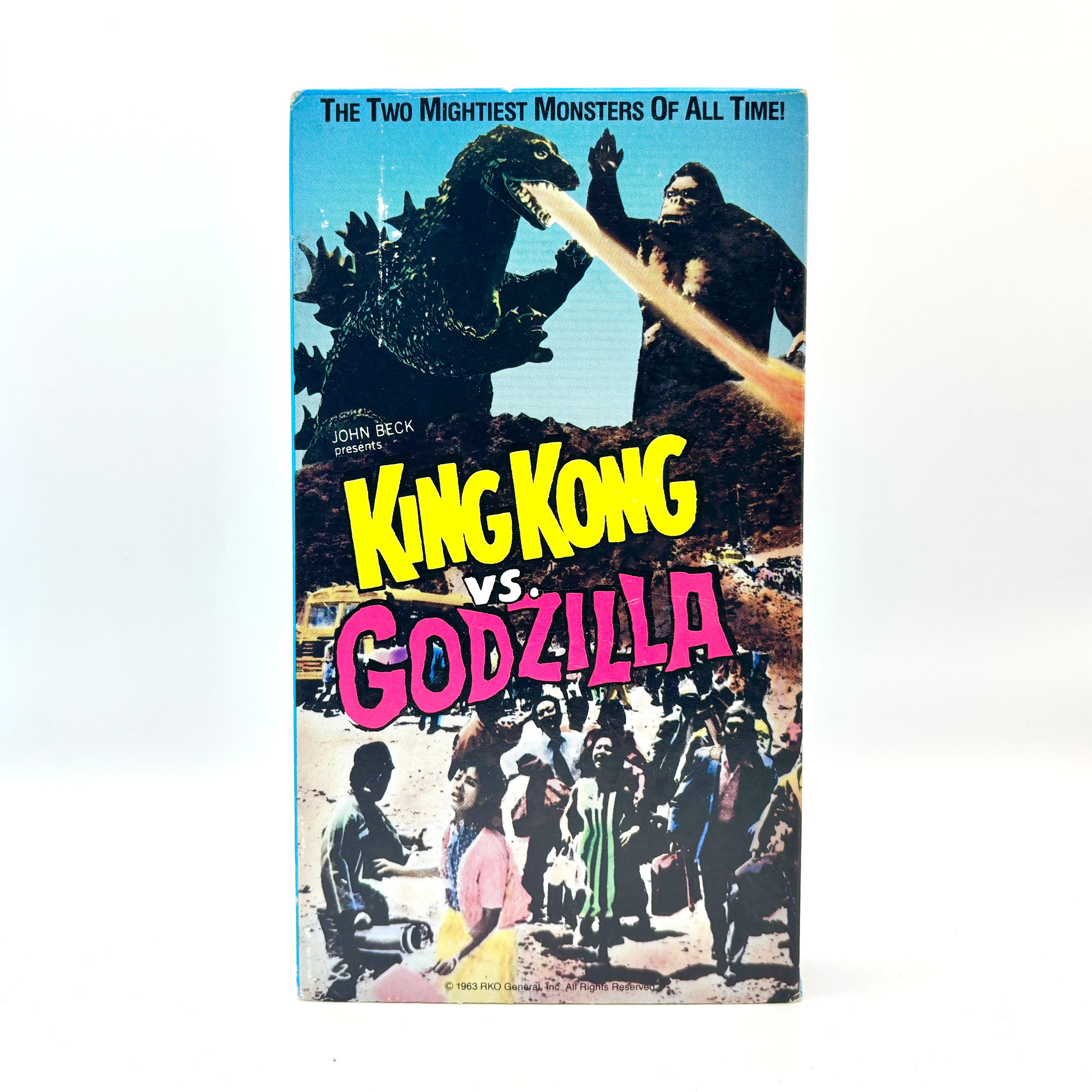 Godzilla Vs. King Kong VHS Tape