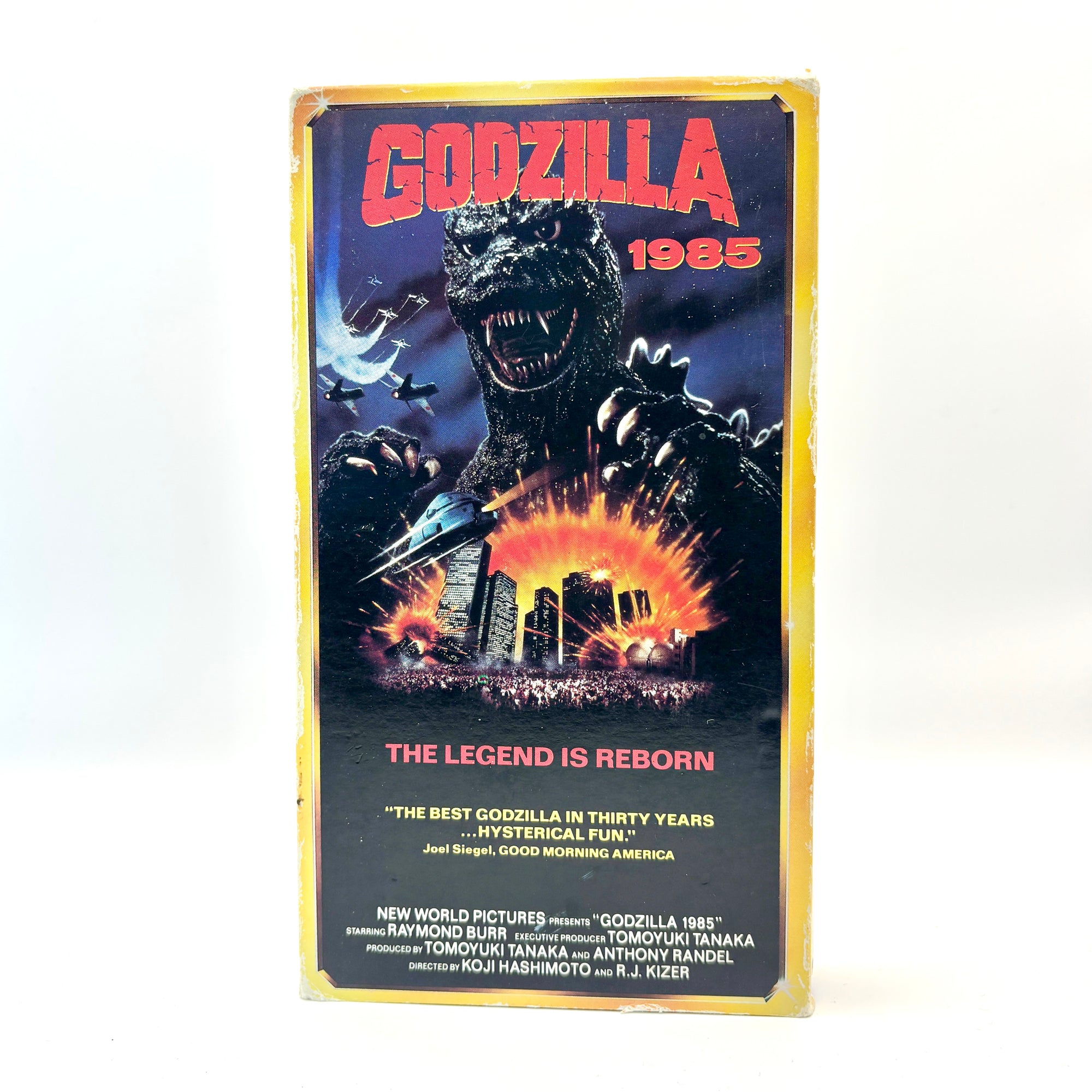 Godzilla 1985 VHS Tape