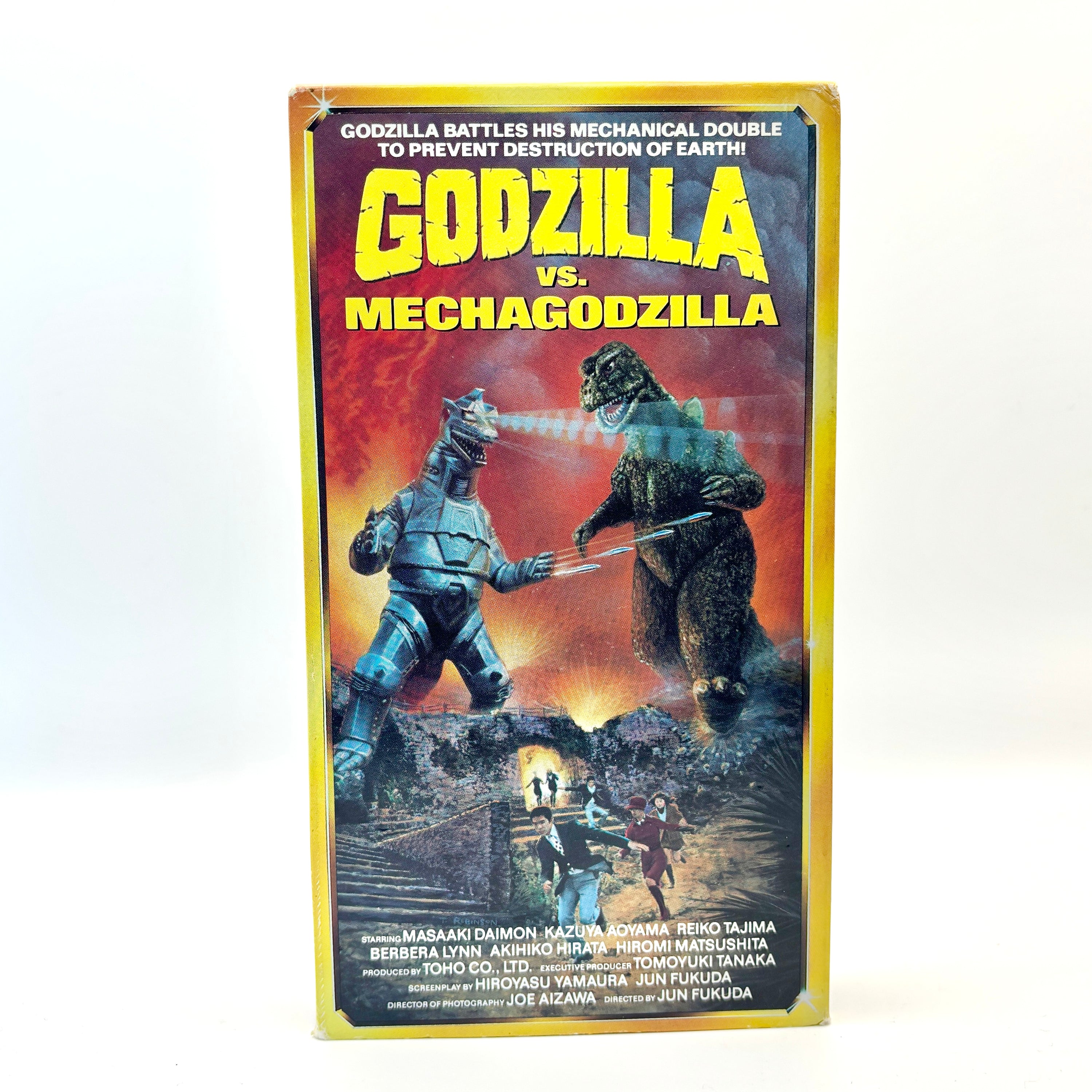 Godzilla Vs. Mecha Godzilla Second Release VHS Tape