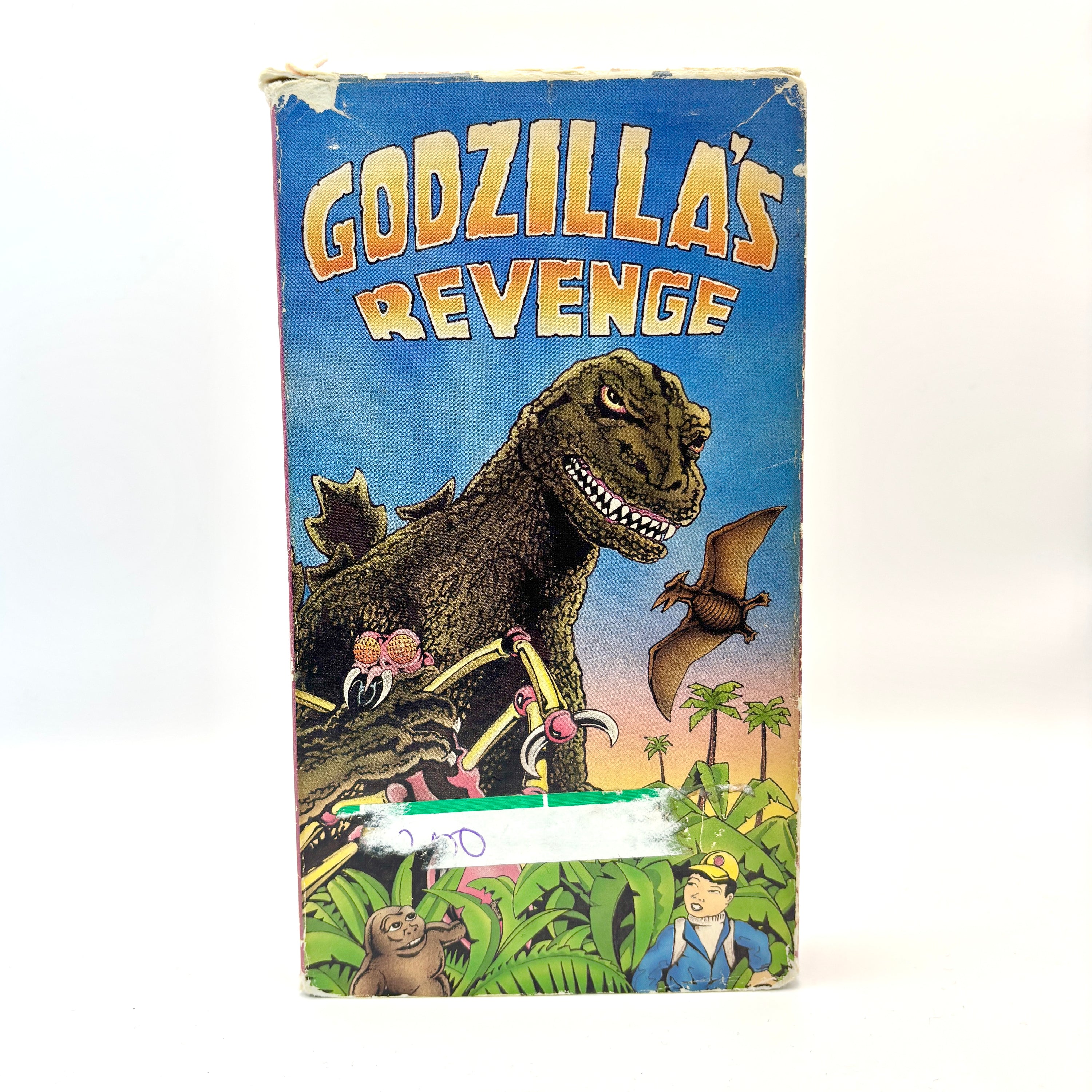 Godzilla's Revenge VHS Tape