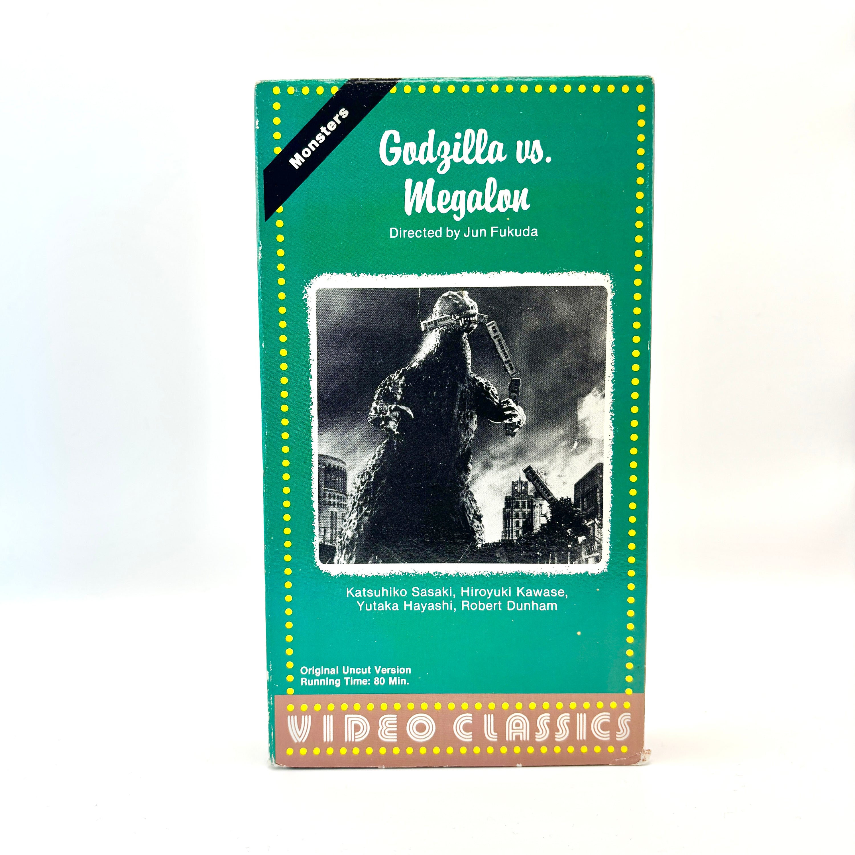 Godzilla Vs. Megalon Video Classics VHS Tape