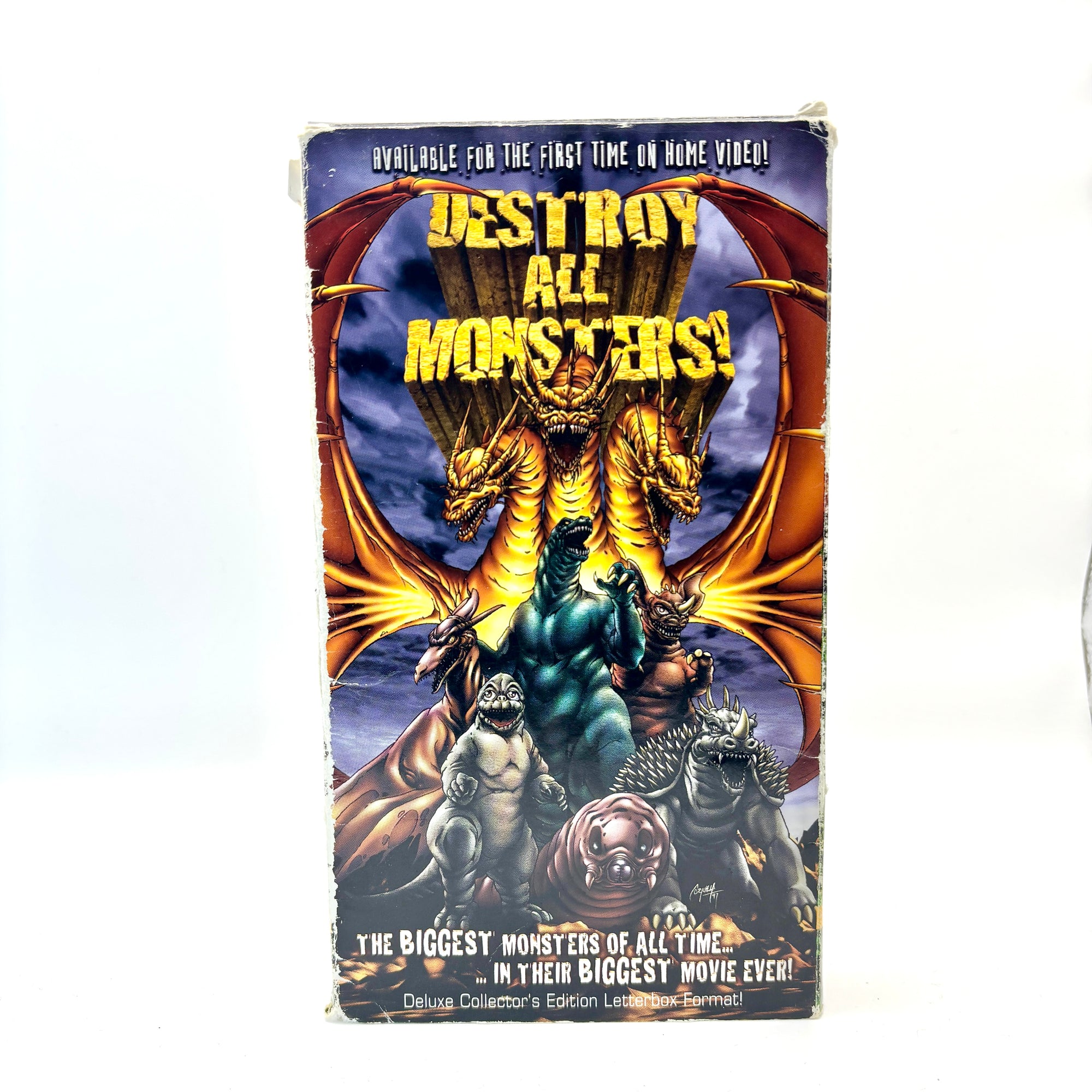 Destroy All Monsters VHS Tape