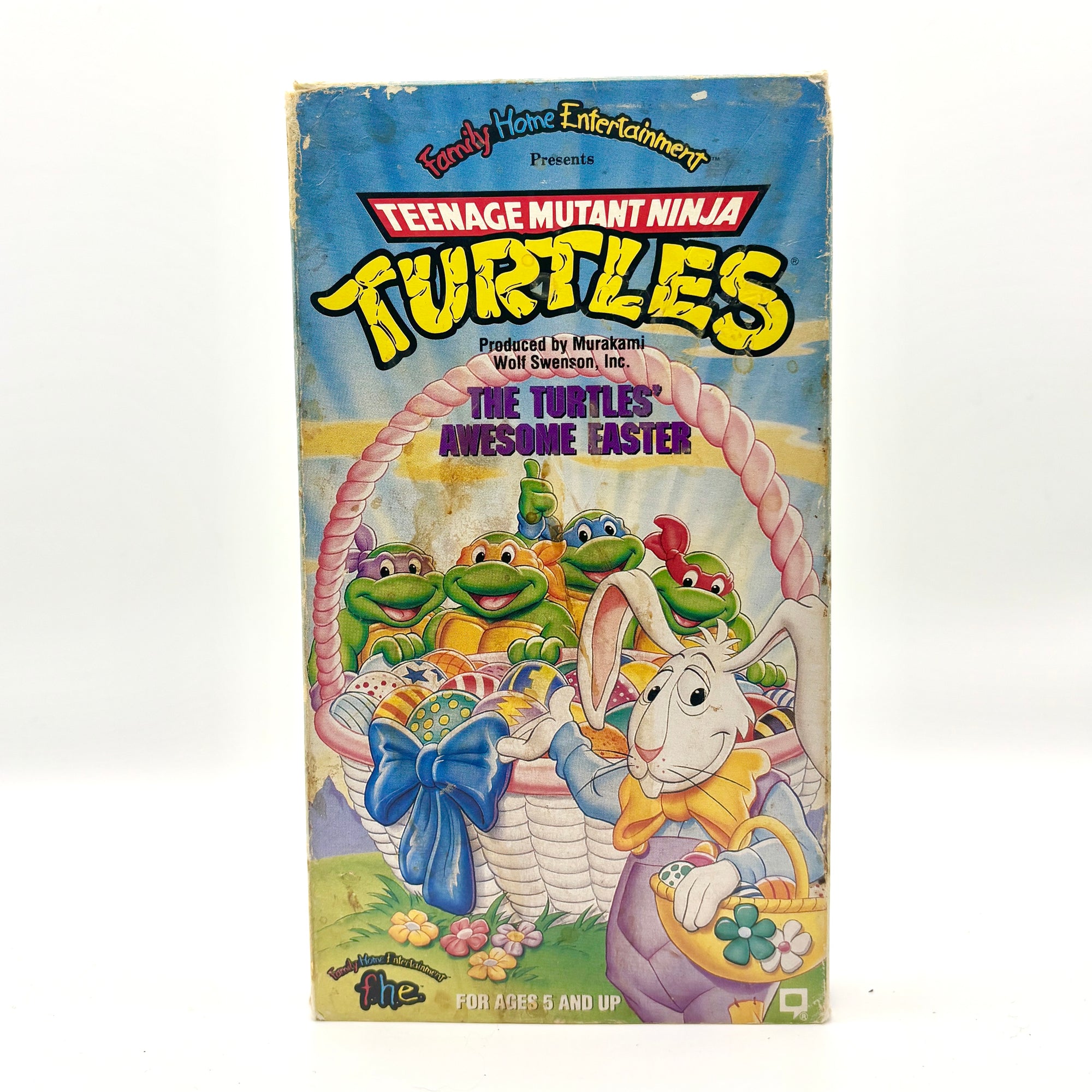 Teenage Mutant Ninja Turtles Awesome Easter VHS Tape