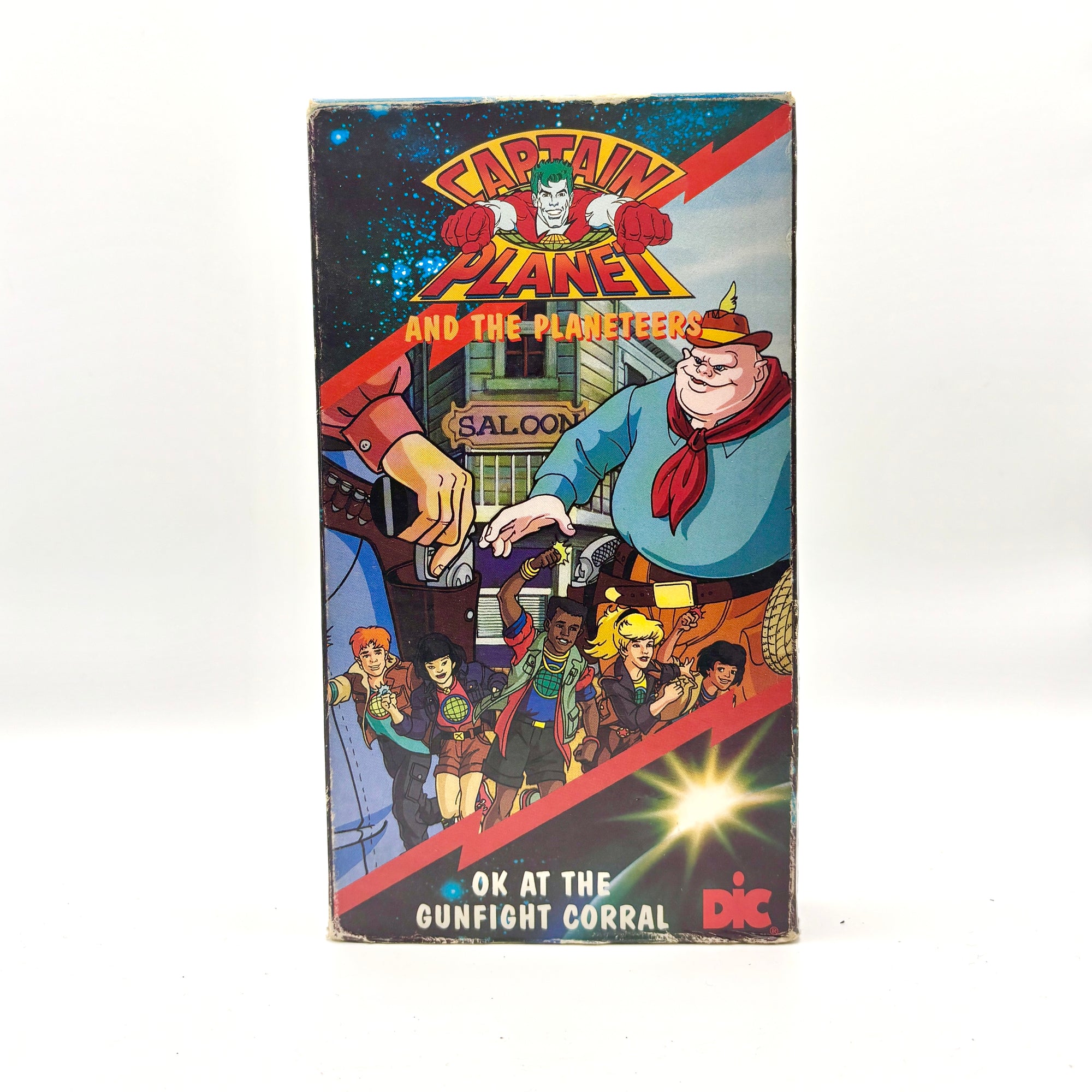 Captain Planet OK at the Gunfight Corral VHS Tape
