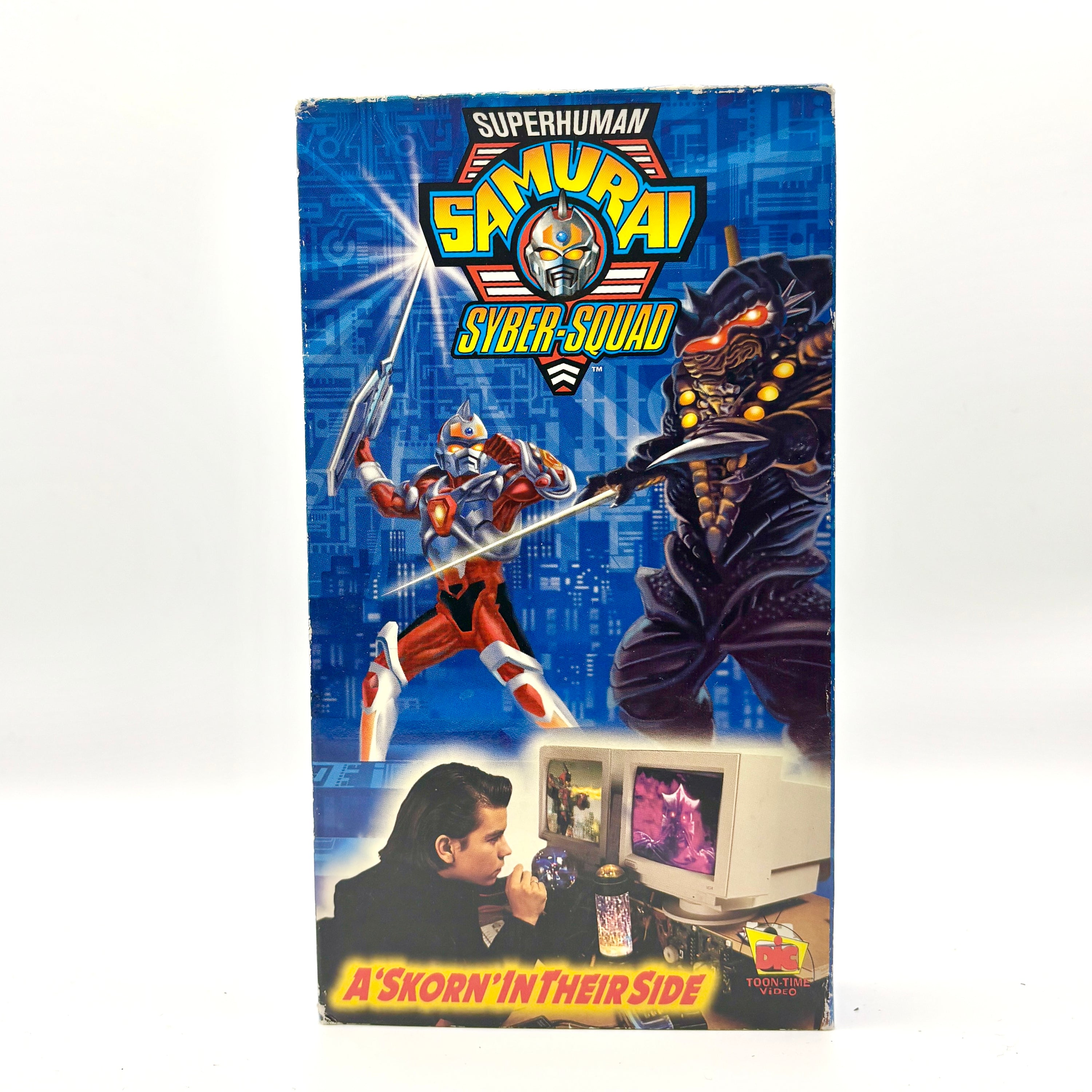 Superhuman Samurai Syber Squad VHS Tape