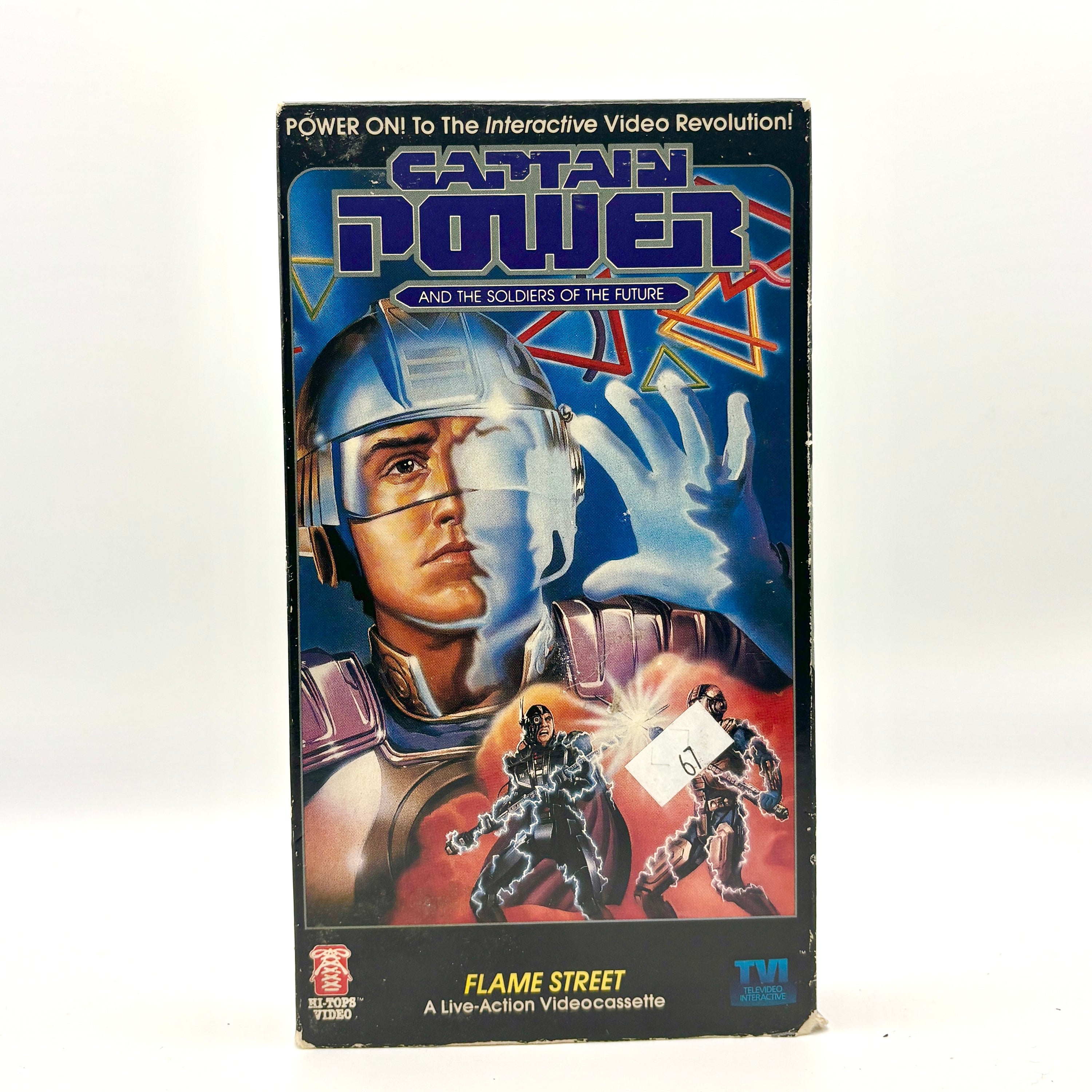 Captain Power VHS Tape
