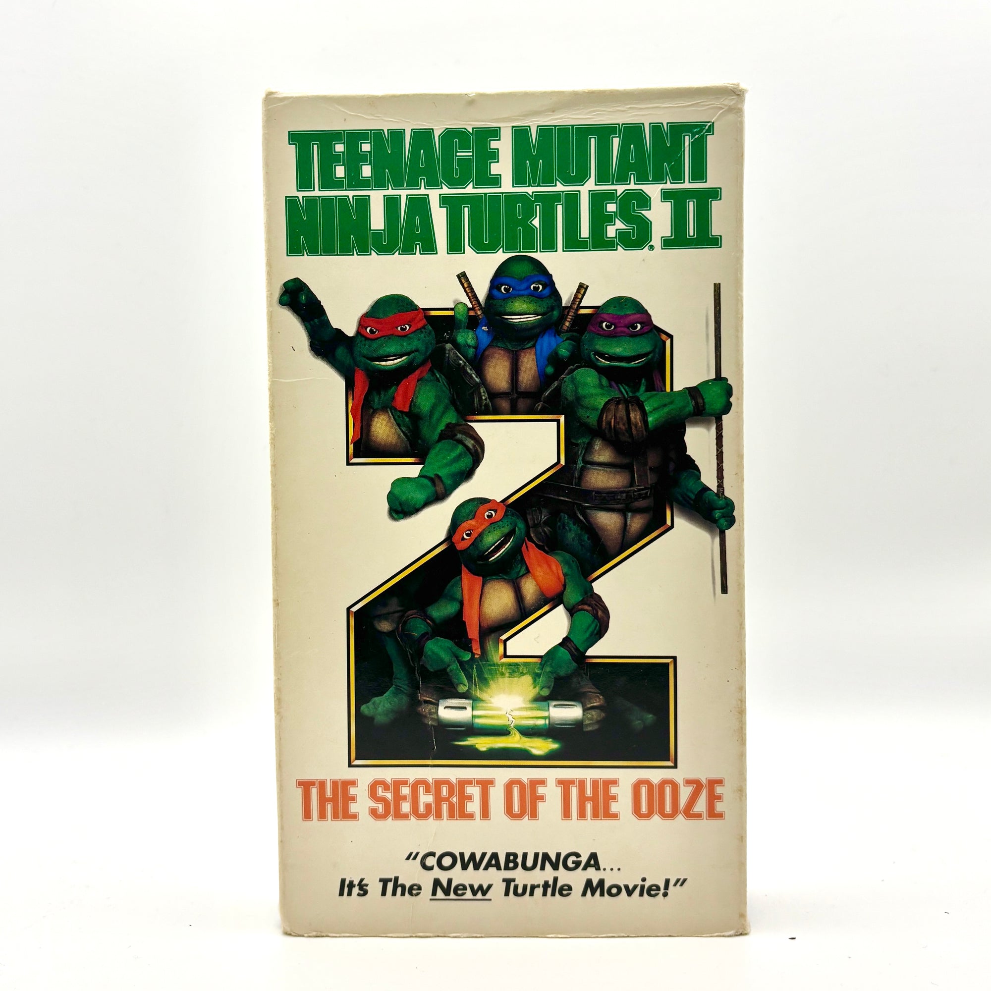 Teenage Mutant Ninja Turtles II VHS Tape