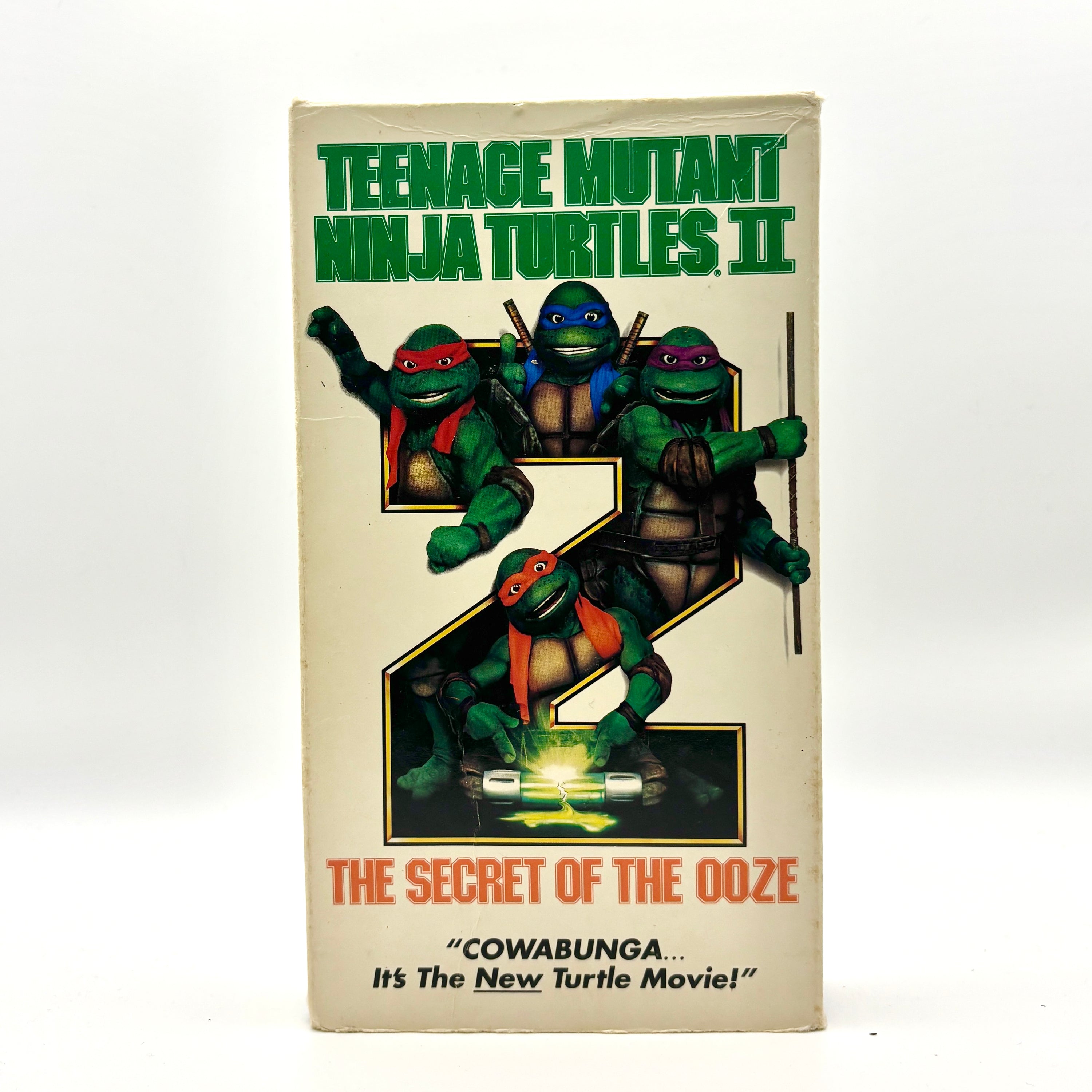 Teenage Mutant Ninja Turtles II VHS Tape