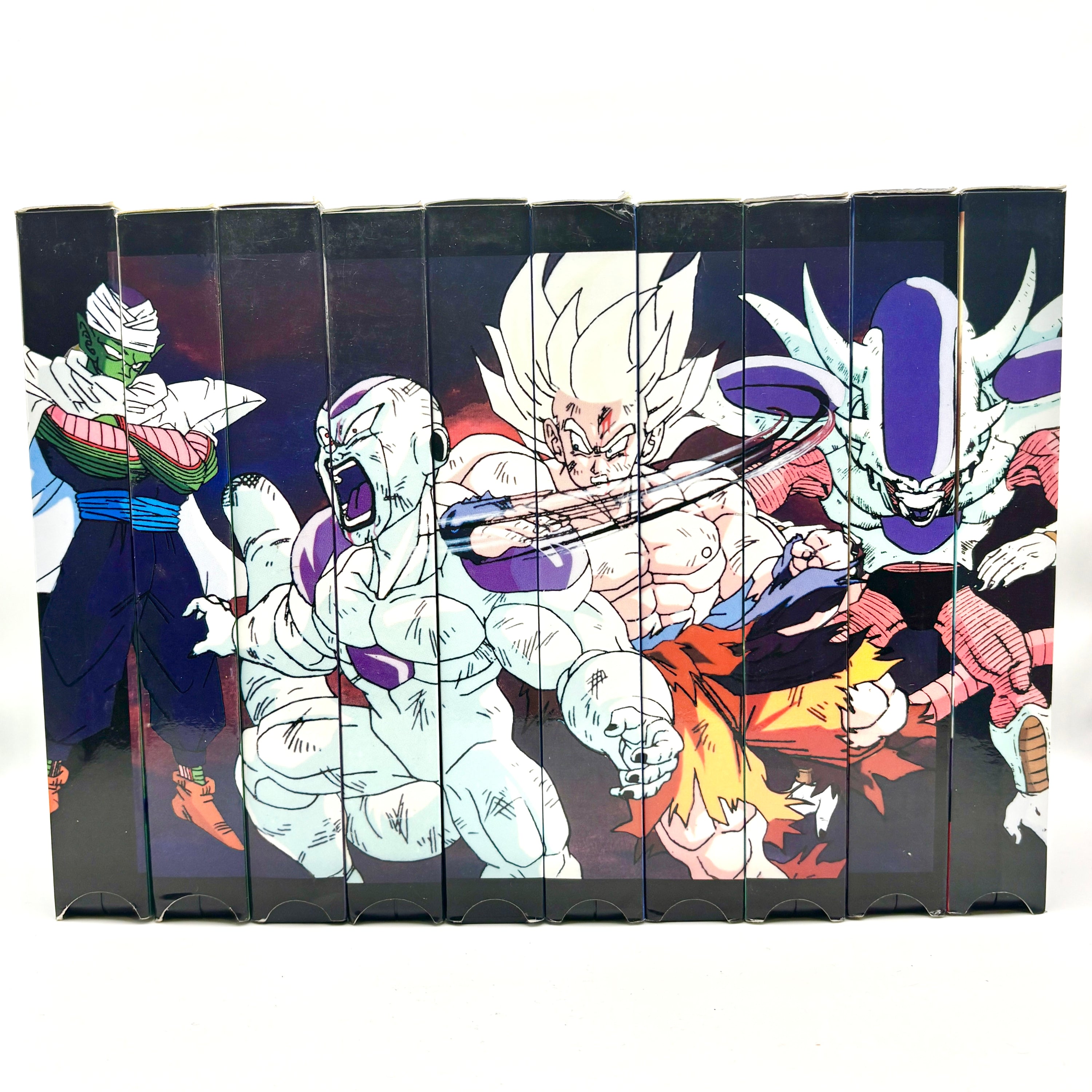 Dragon Ball Z Frieza Saga Uncut VHS Tape Set