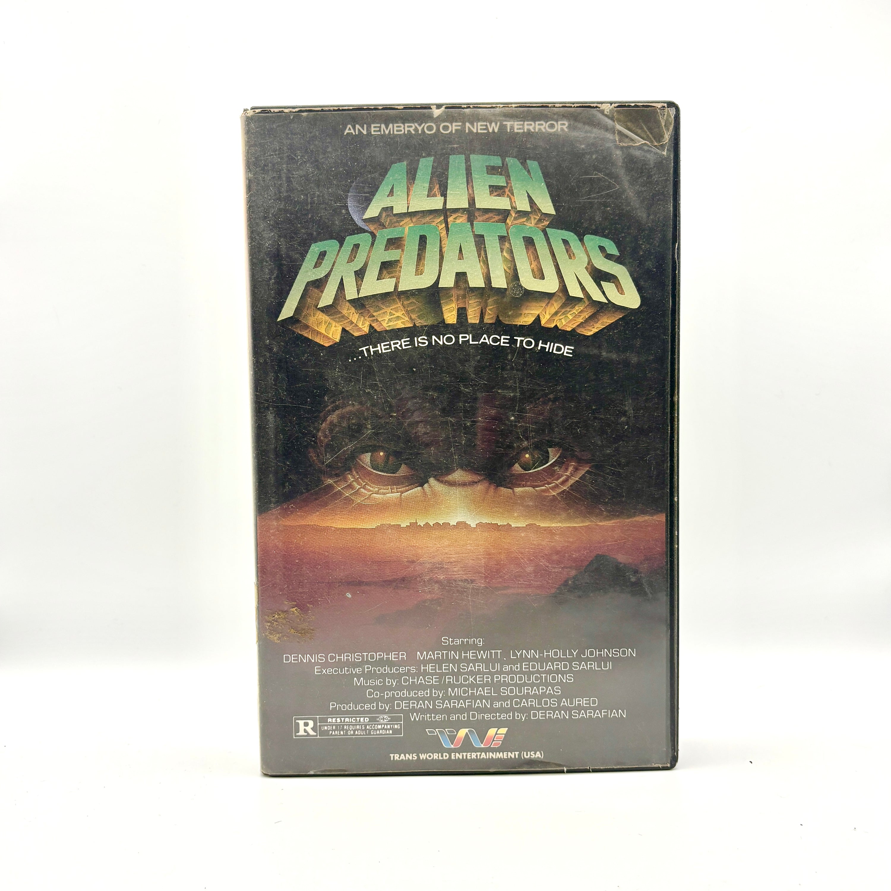 Alien Predators VHS Tape