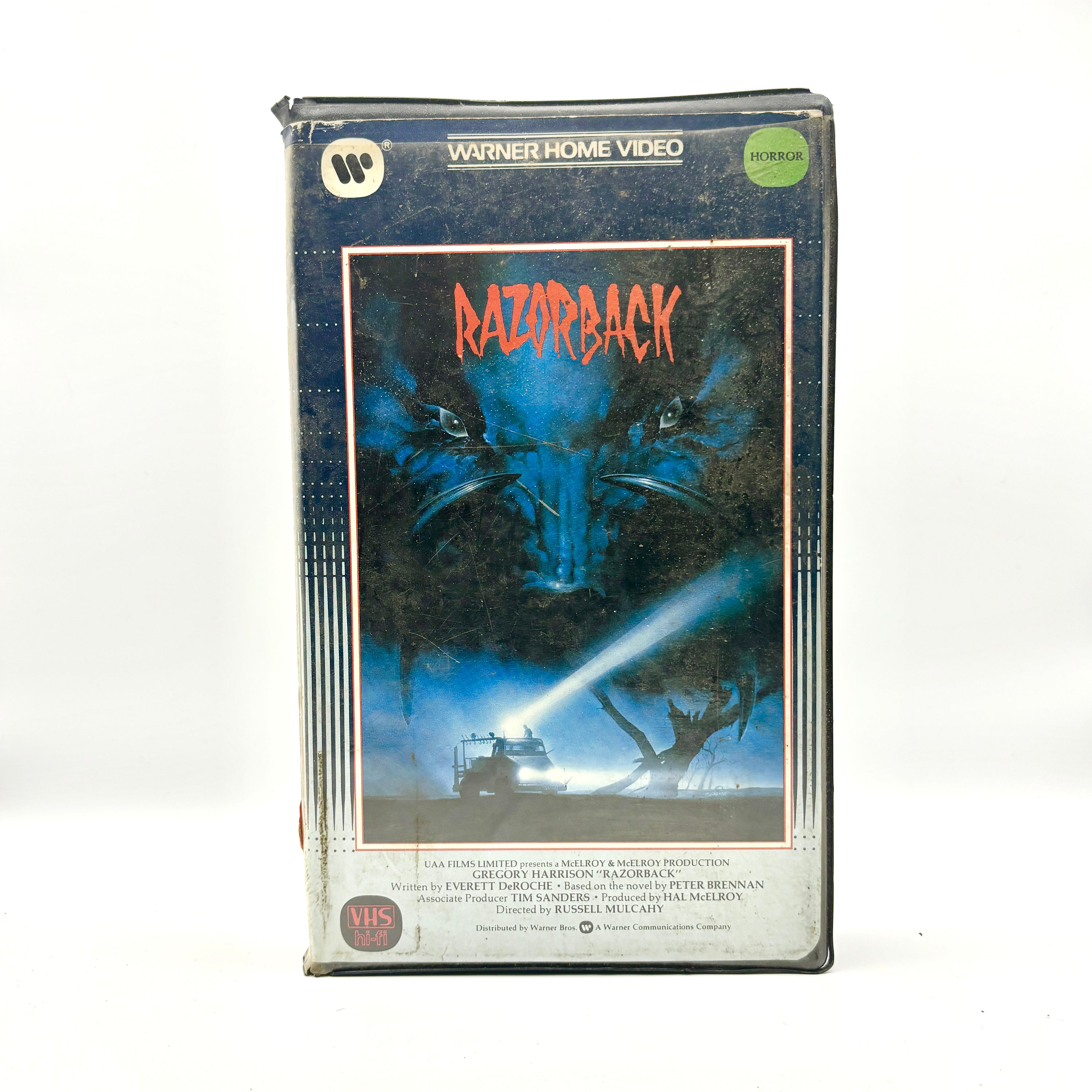 Razorback VHS Tape