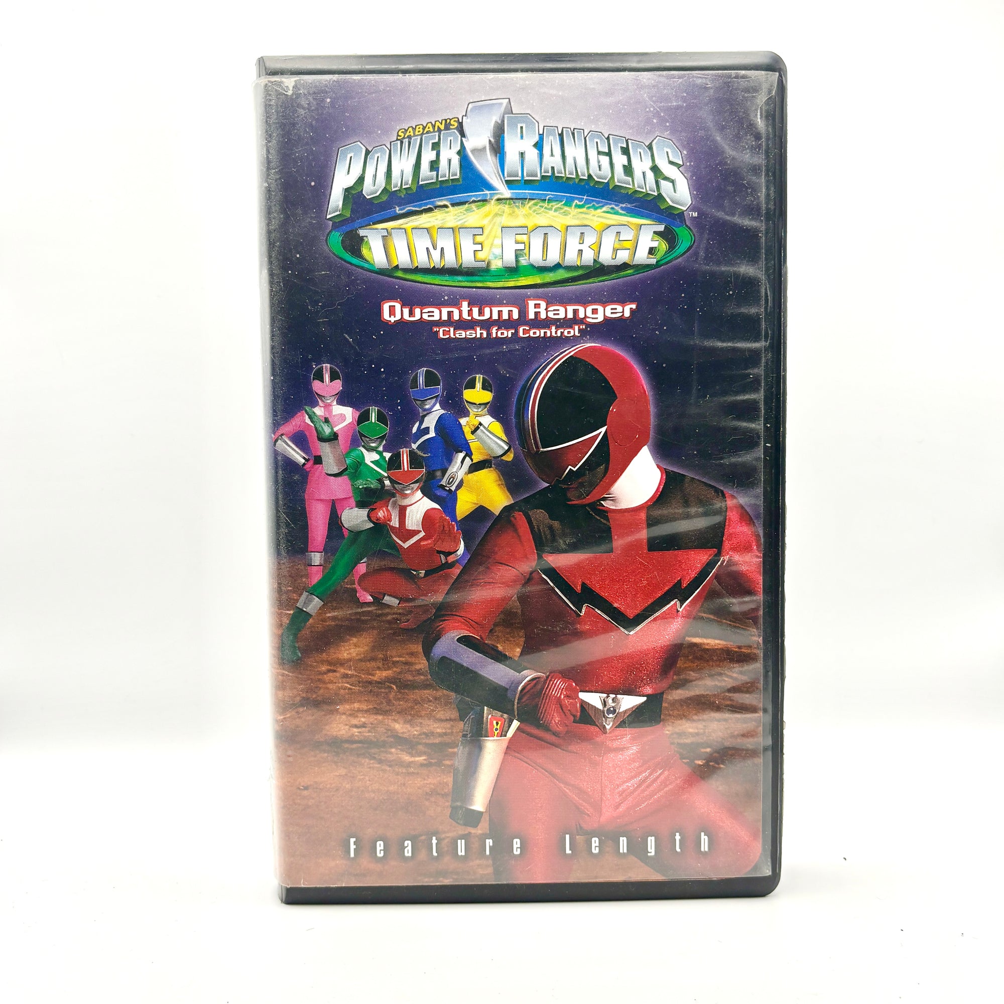 Power Rangers Time Force Quantum Ranger VHS Tape