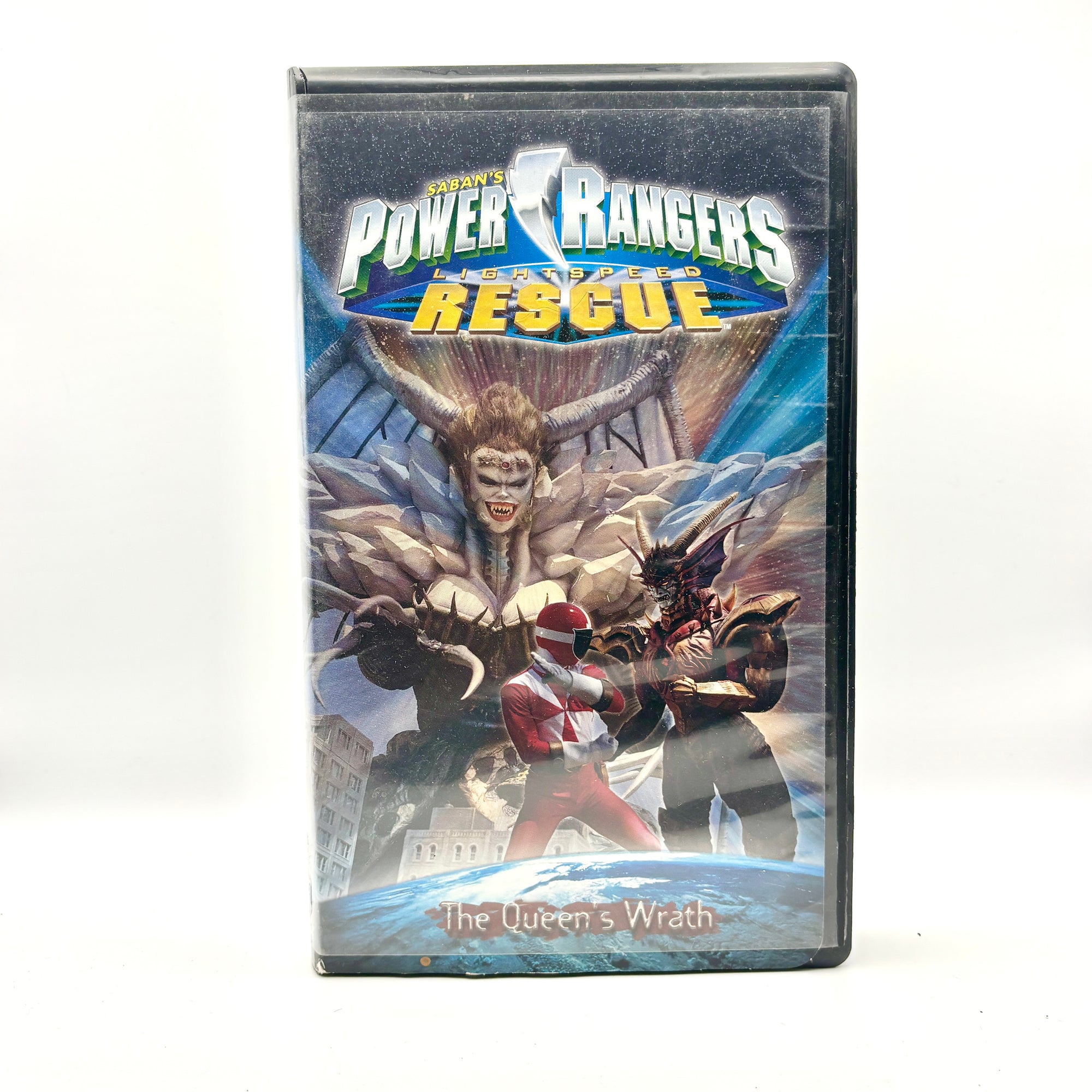 Power Rangers Lightspeed Rescue The Queen's Wrath VHS Tape