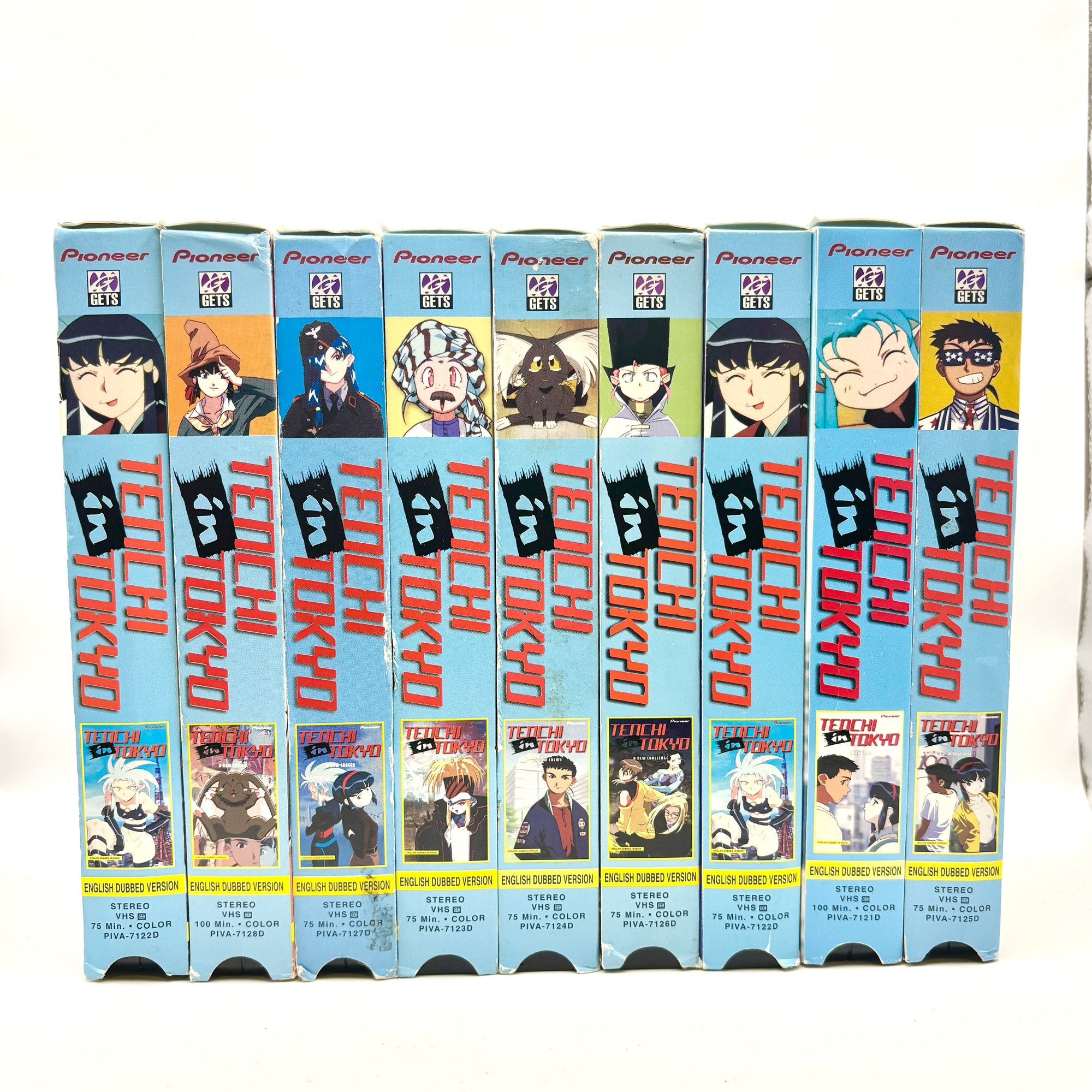Tenchi In Tokyo VHS Tape Set