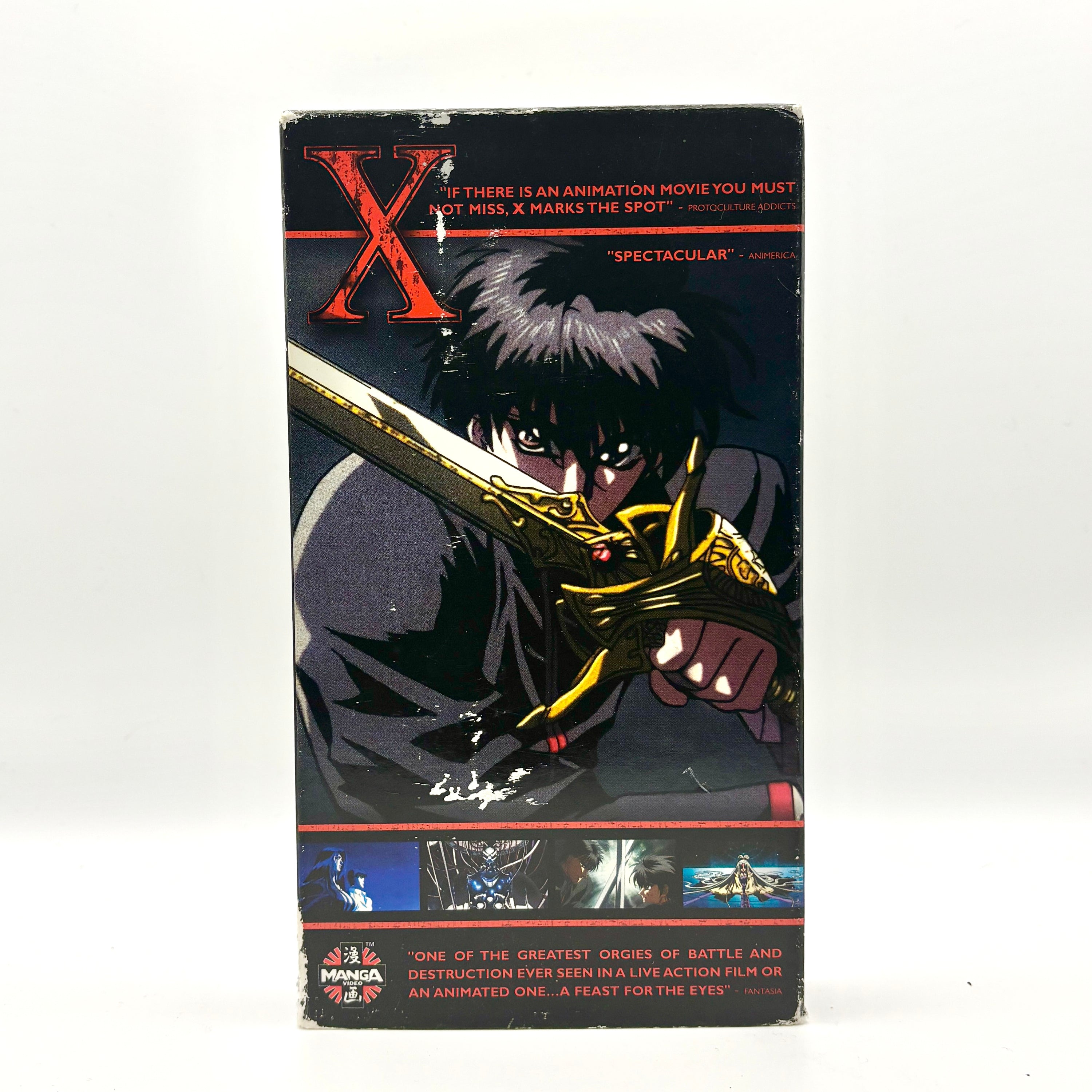 X VHS Tape