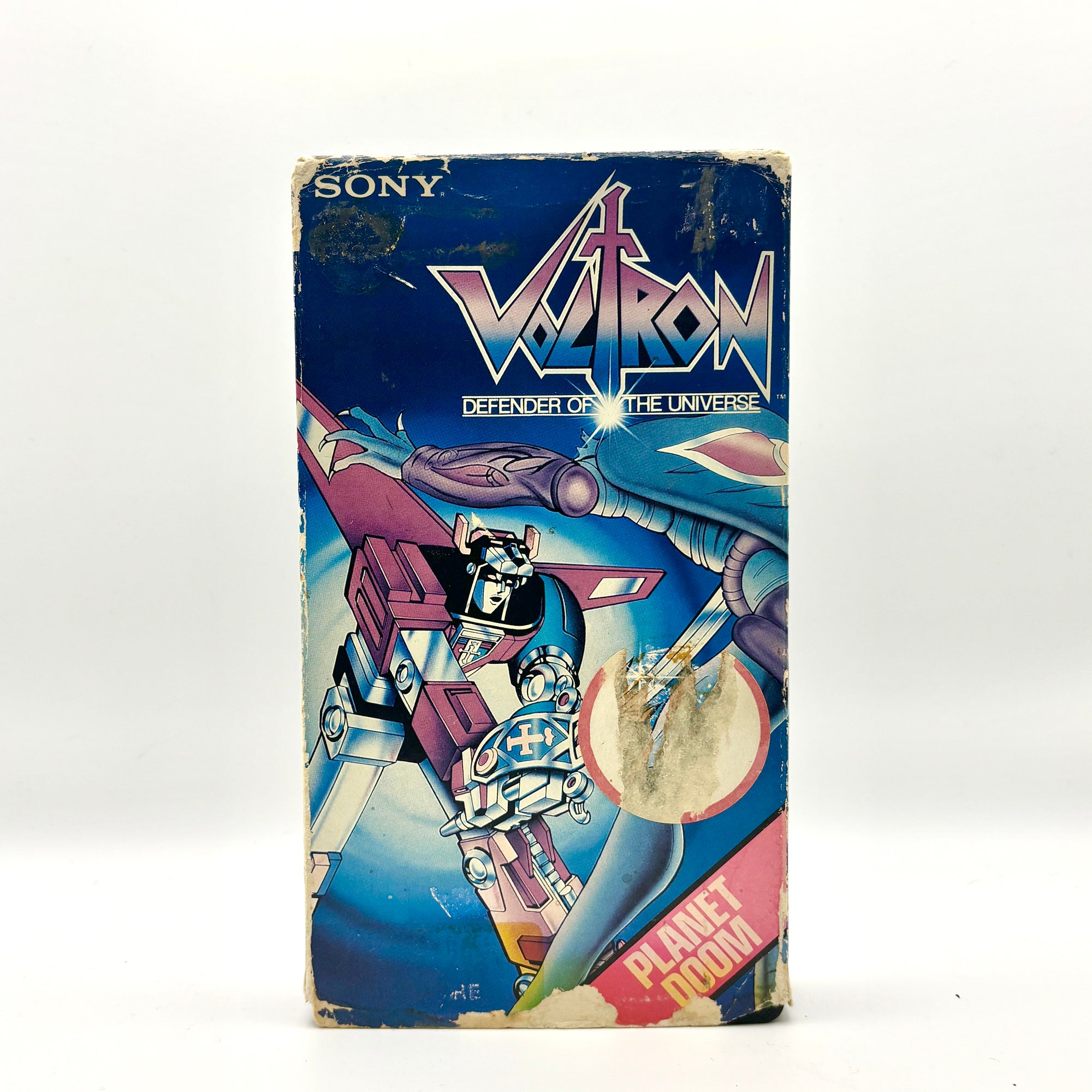 Voltron Planet Doom VHS Tape