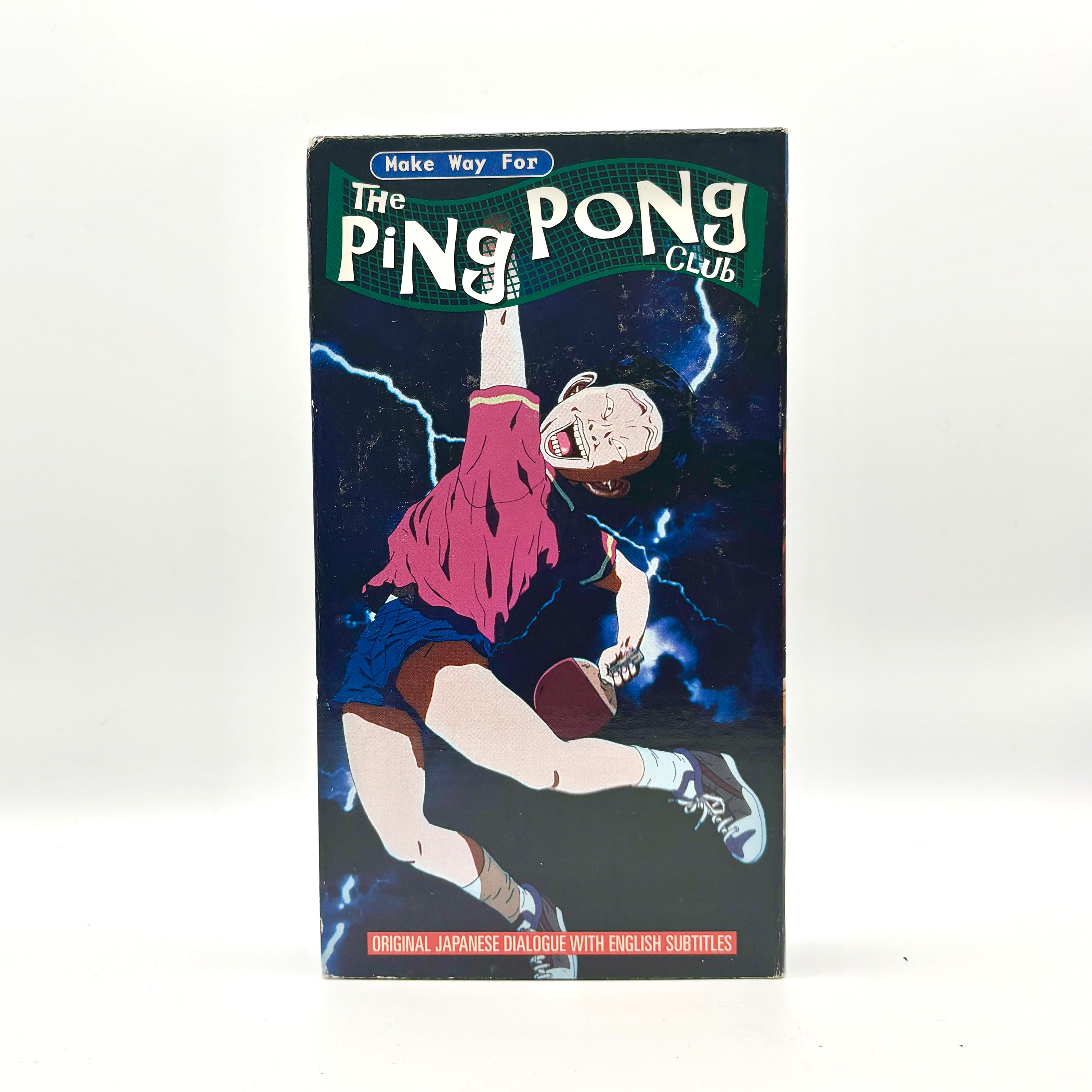 The Ping Pong Club VHS Tape