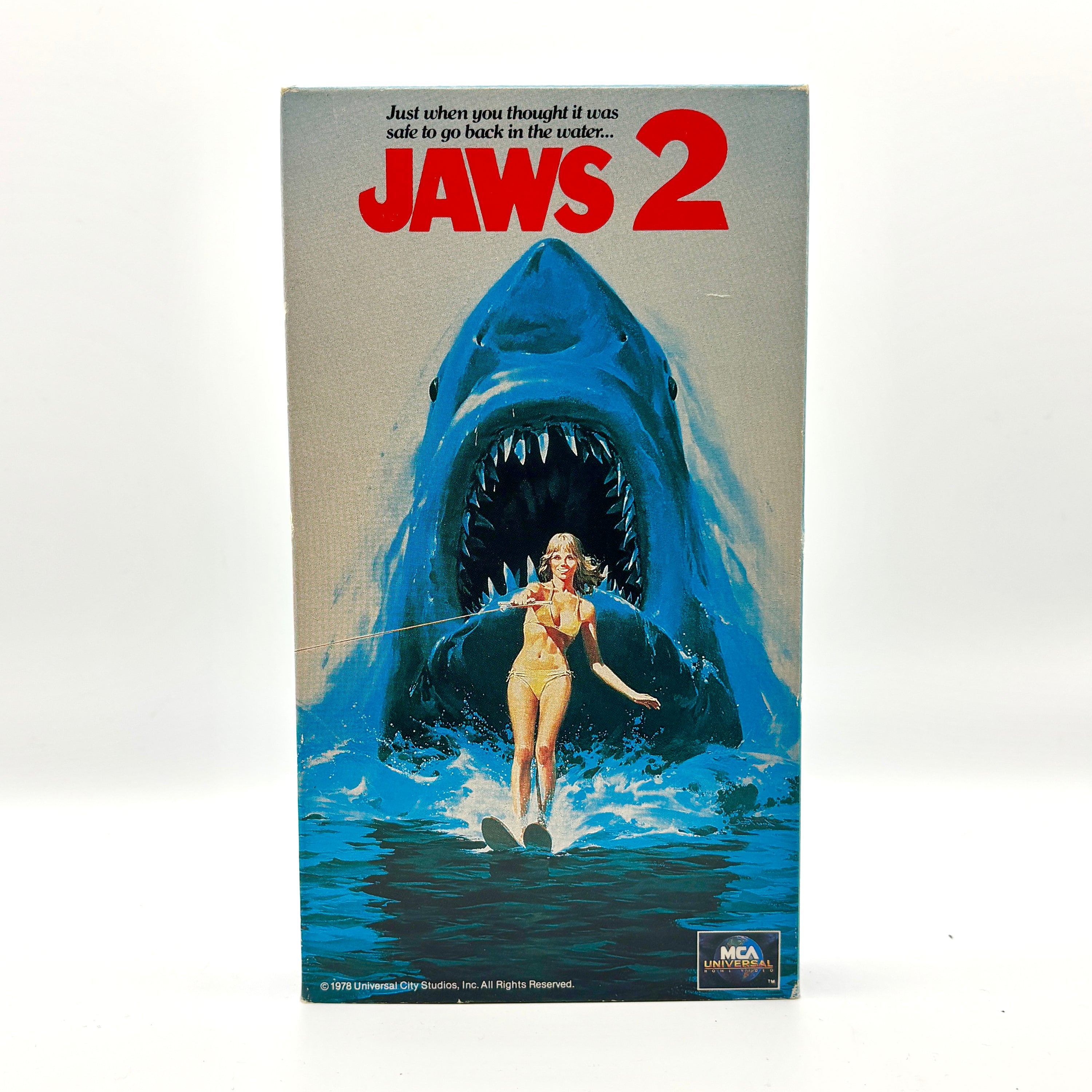 Jaws 2 VHS Tape