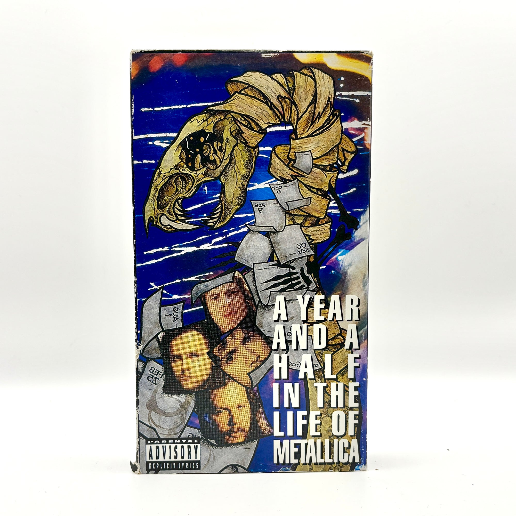 A Year and a Half in the Life of Metallica VHS Tape