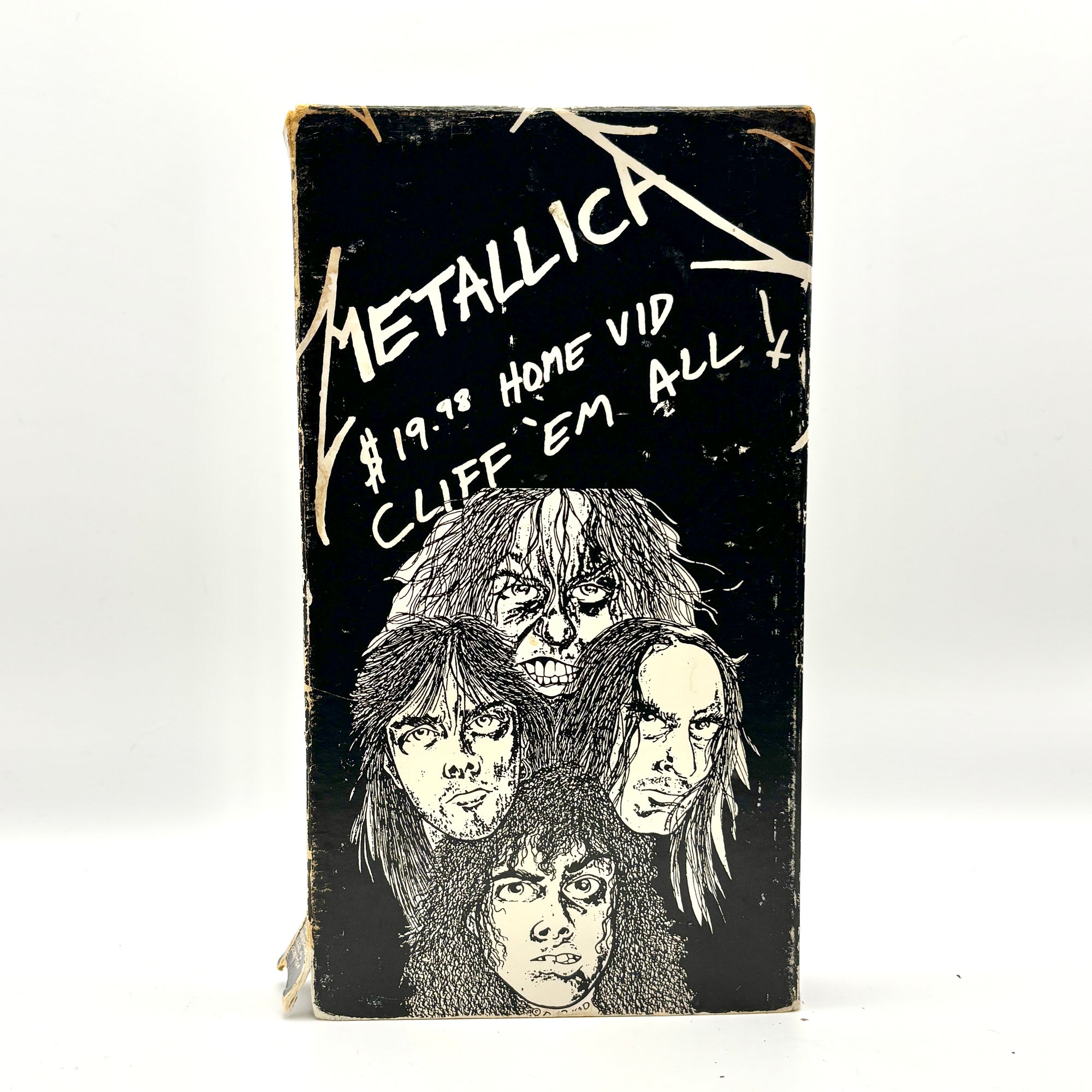 Metallica Cliff Em' All VHS Tape