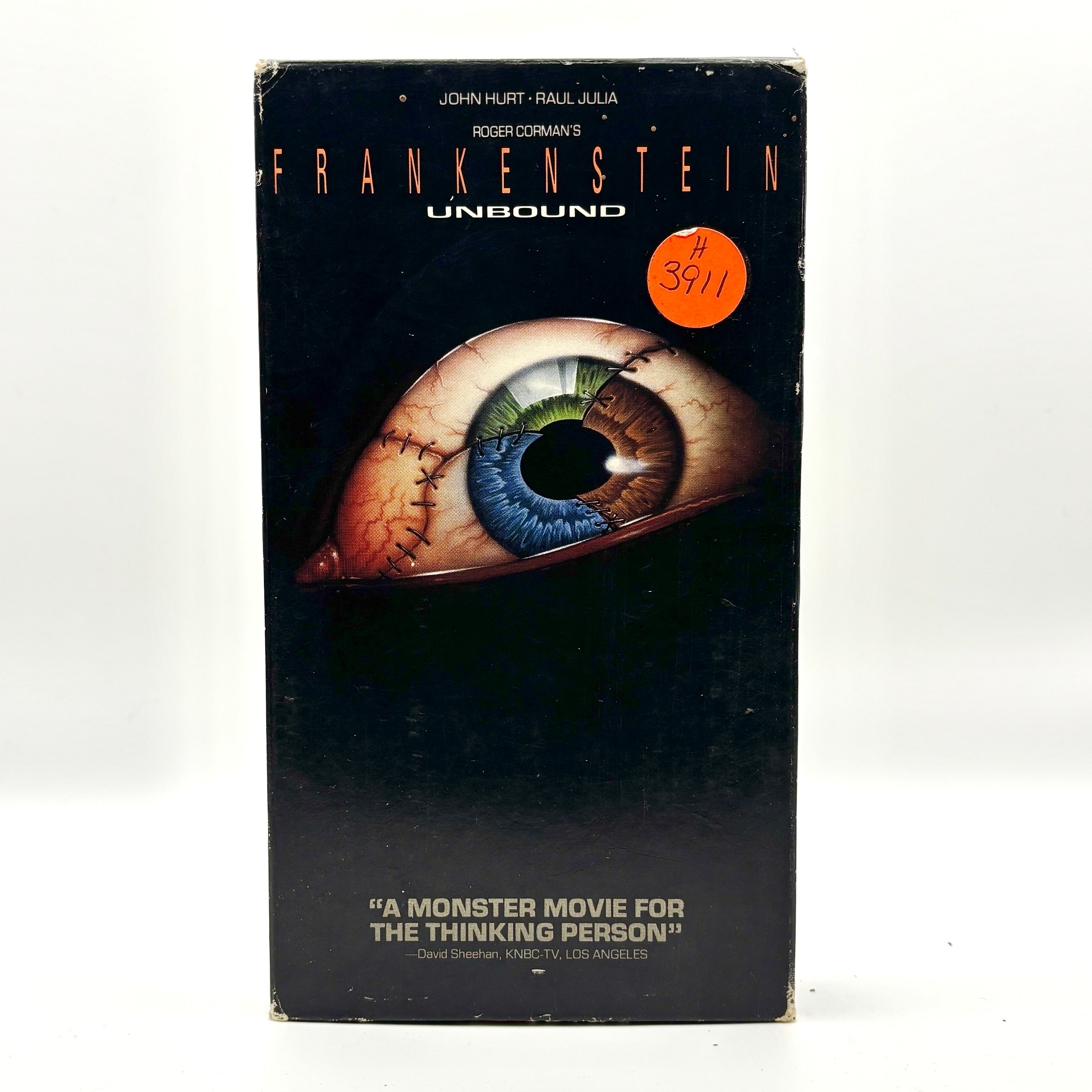 Frankenstein Unbound VHS Tape