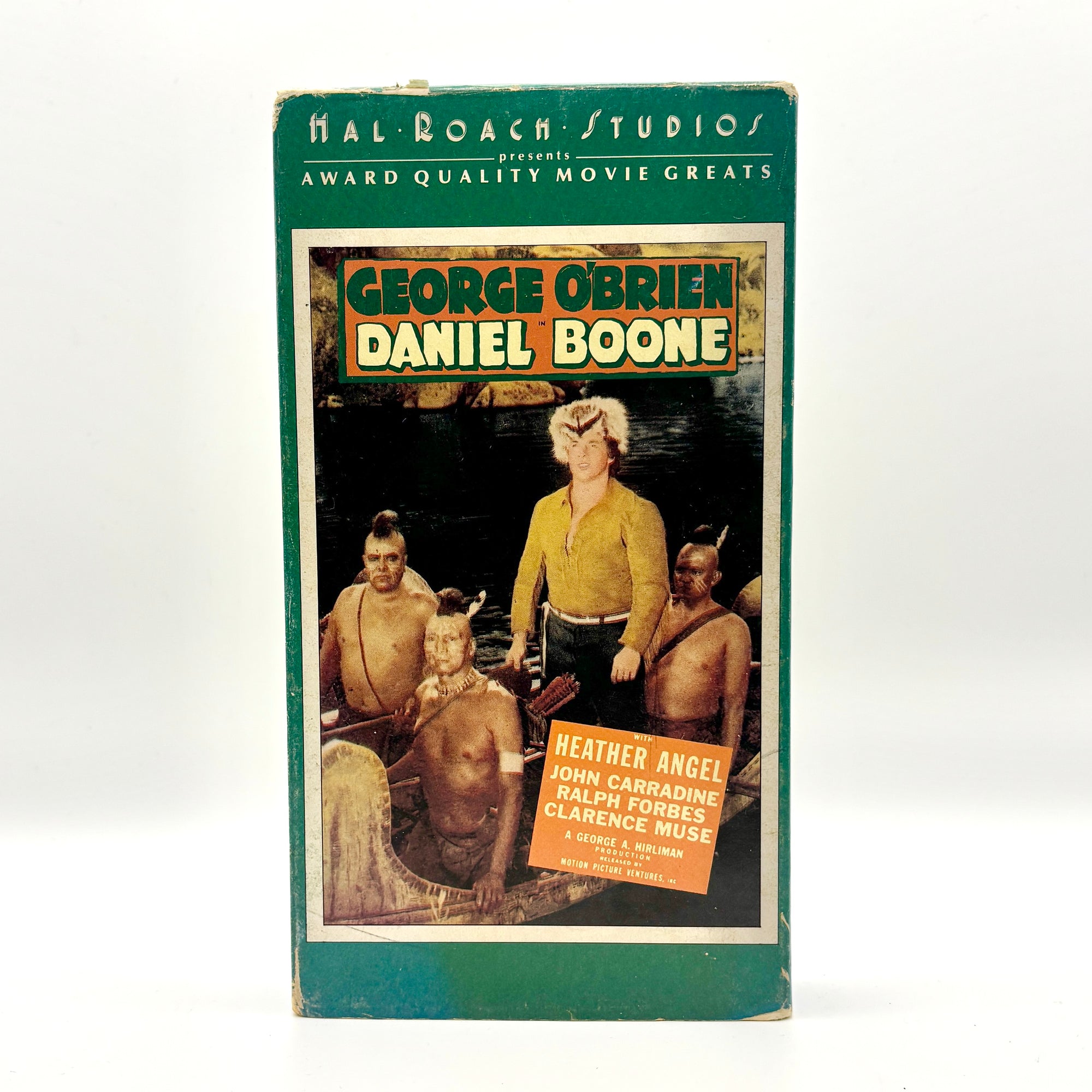 Daniel Boone VHS Tape