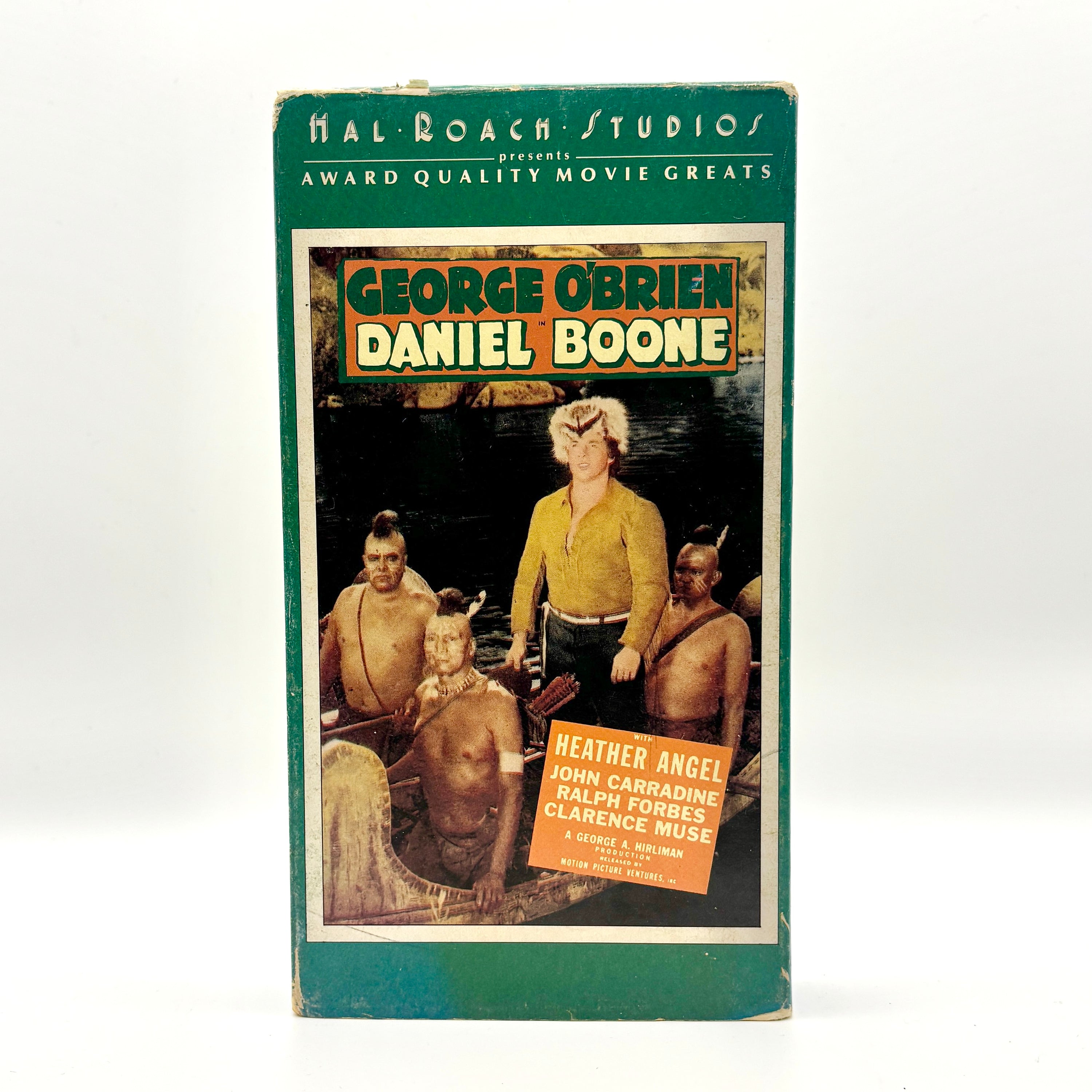 Daniel Boone VHS Tape