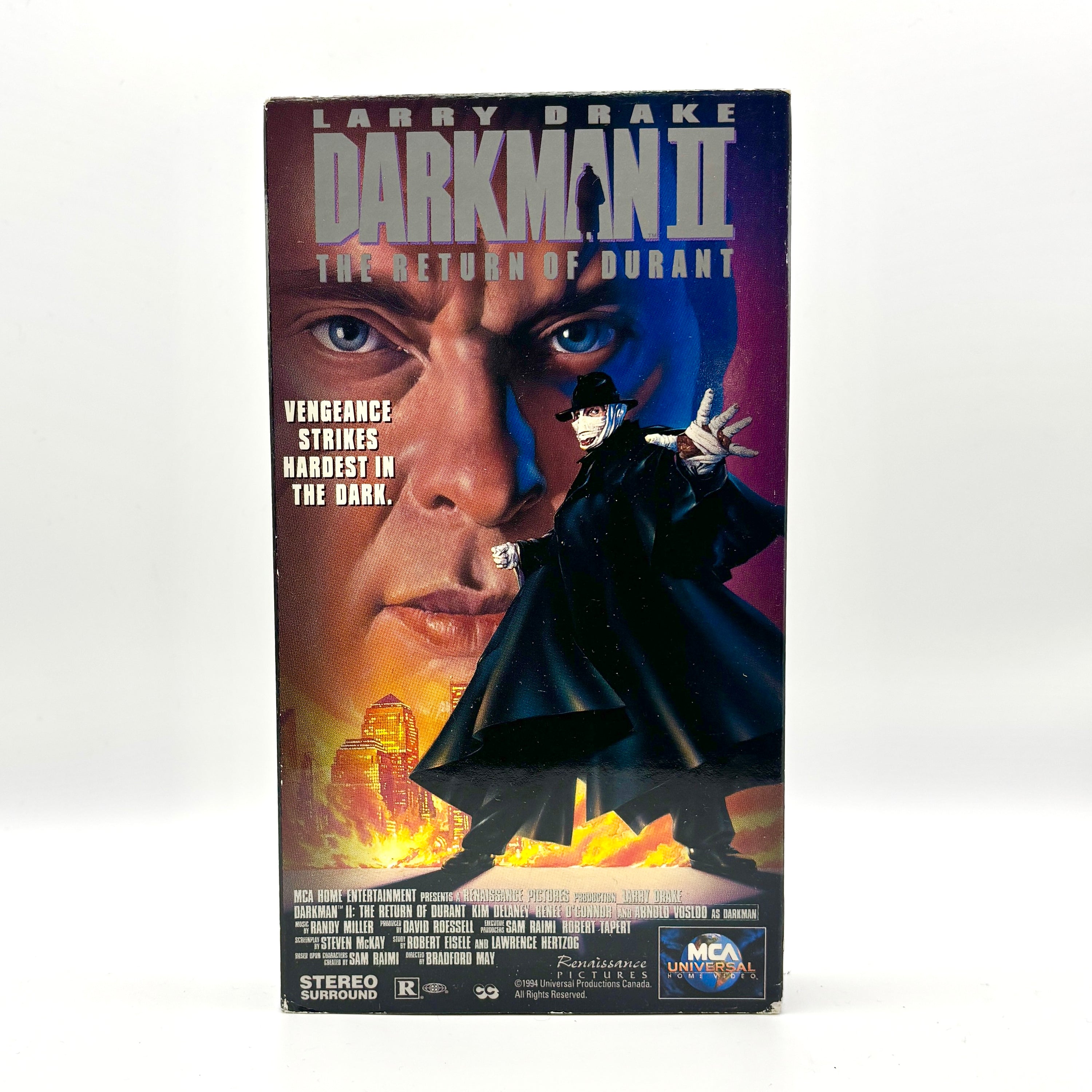 Darkman II VHS Tape
