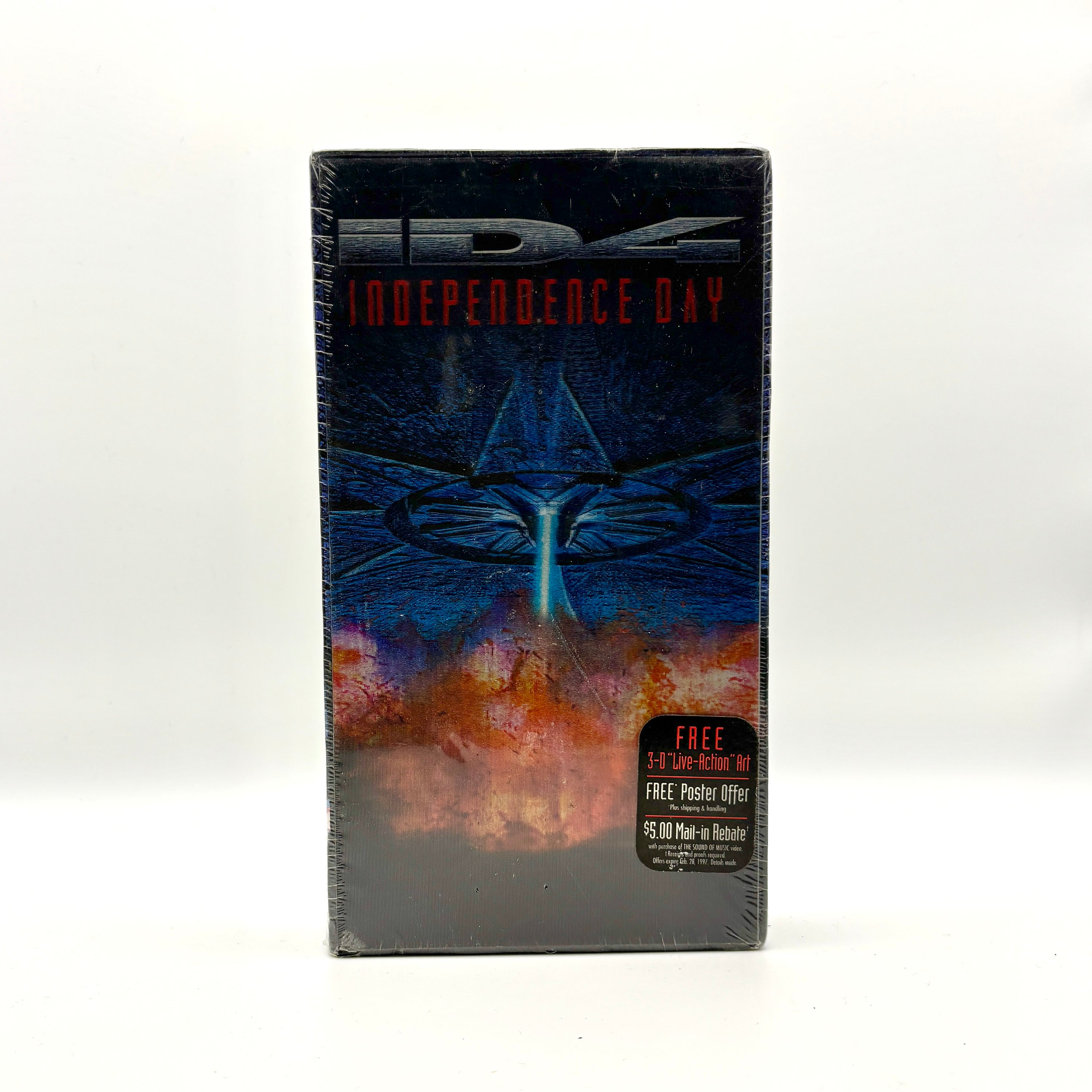 Independence Day ID4 Version VHS Tape