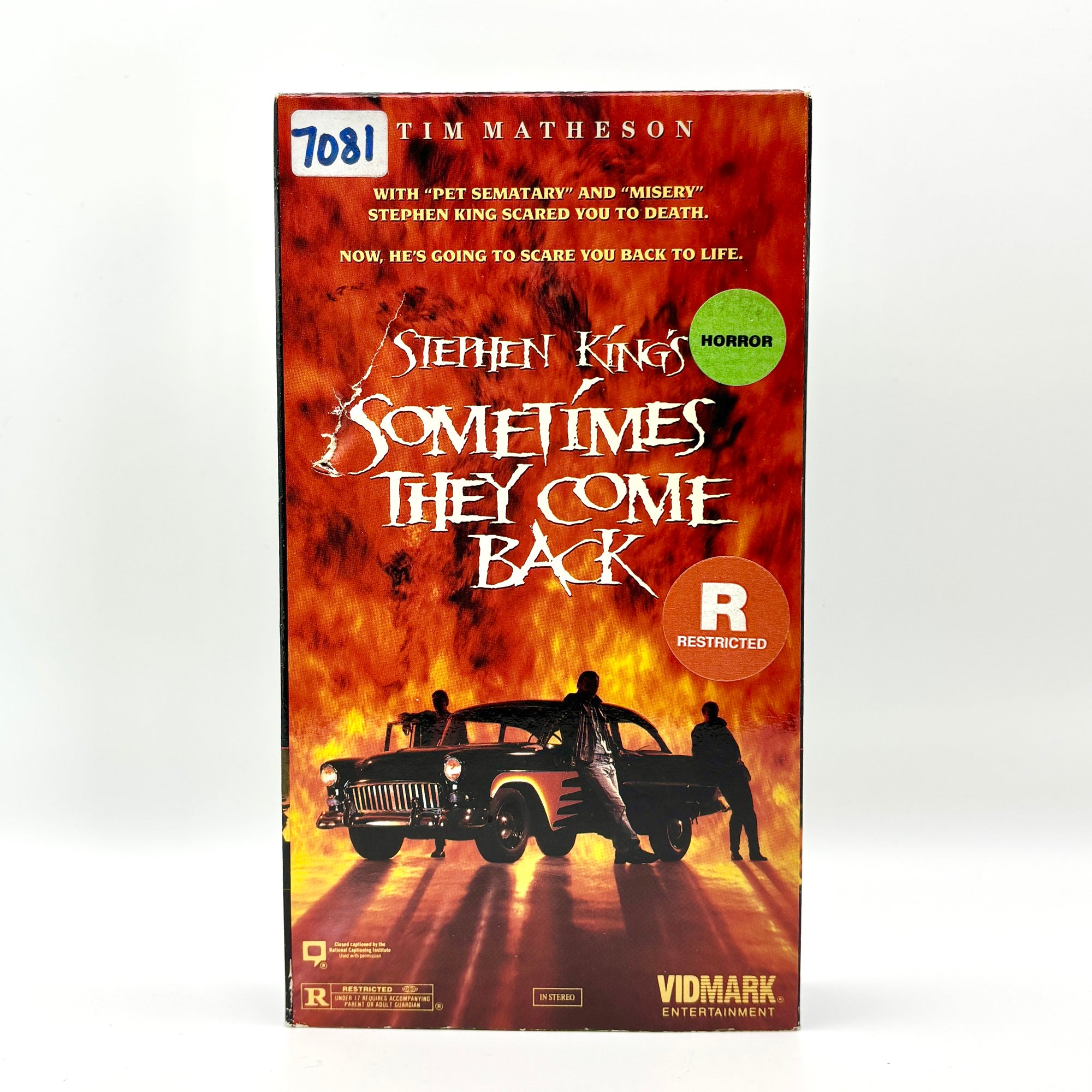 Sometimes They Come Back VHS Tape
