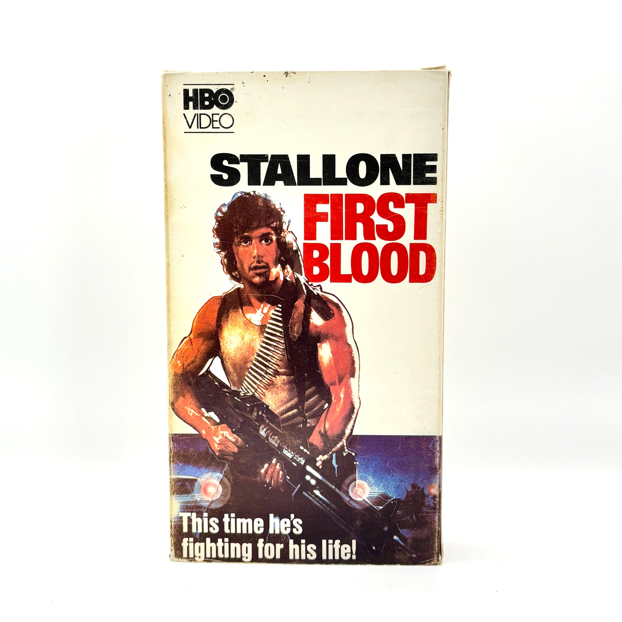 First Blood VHS Tape