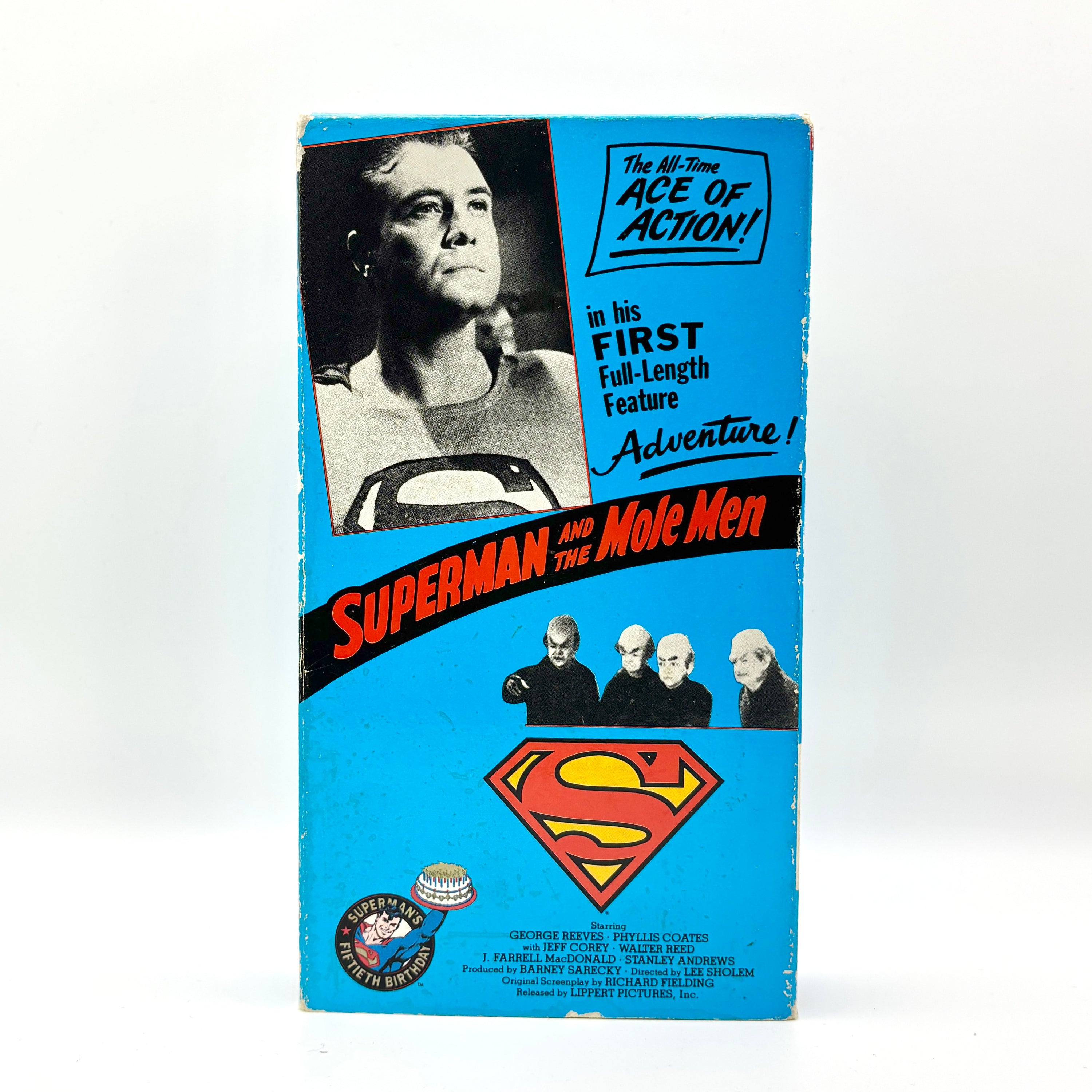 Superman and the Mole Men VHS Tape