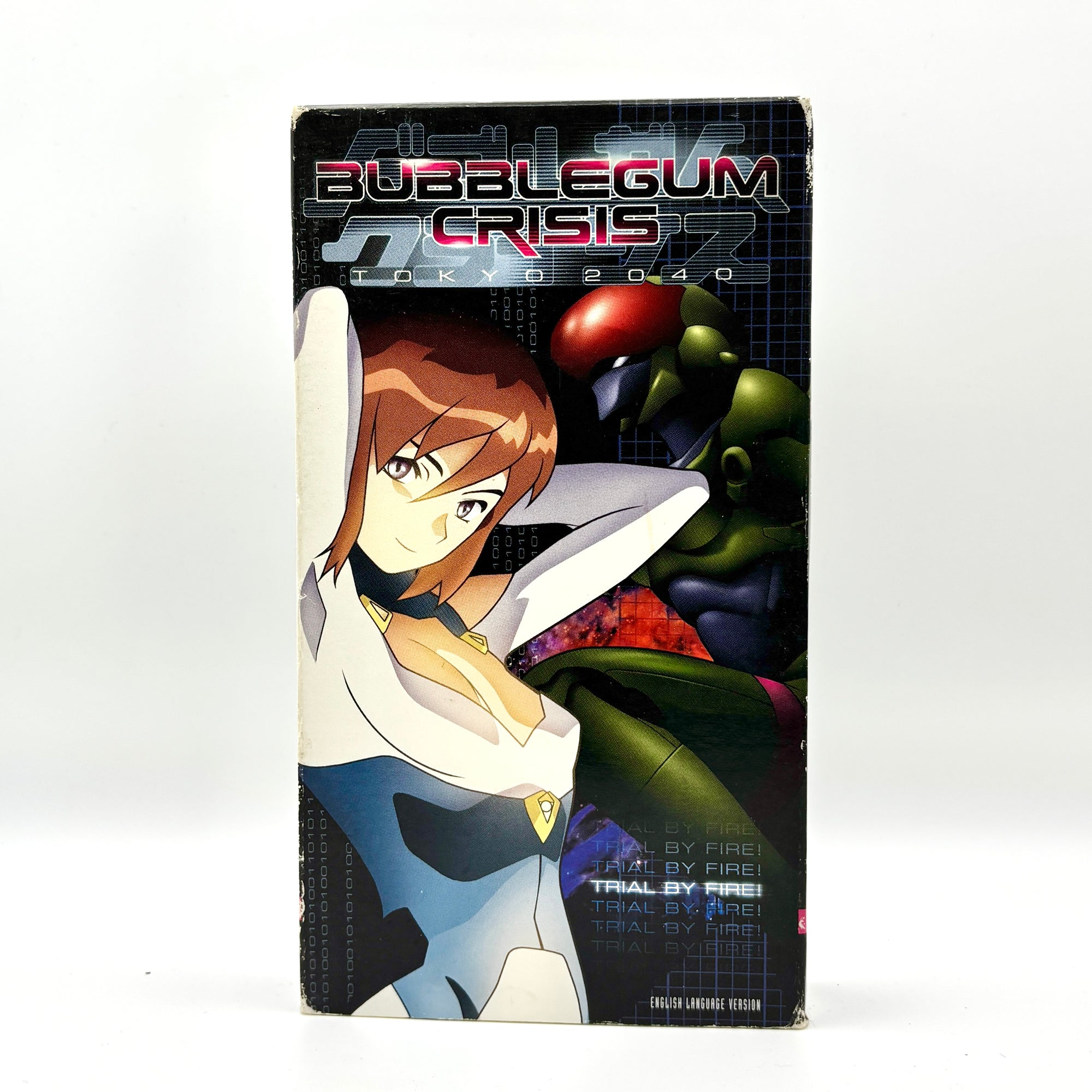 Bubblegum Crisis 2040 Trial By Fire VHS Tape